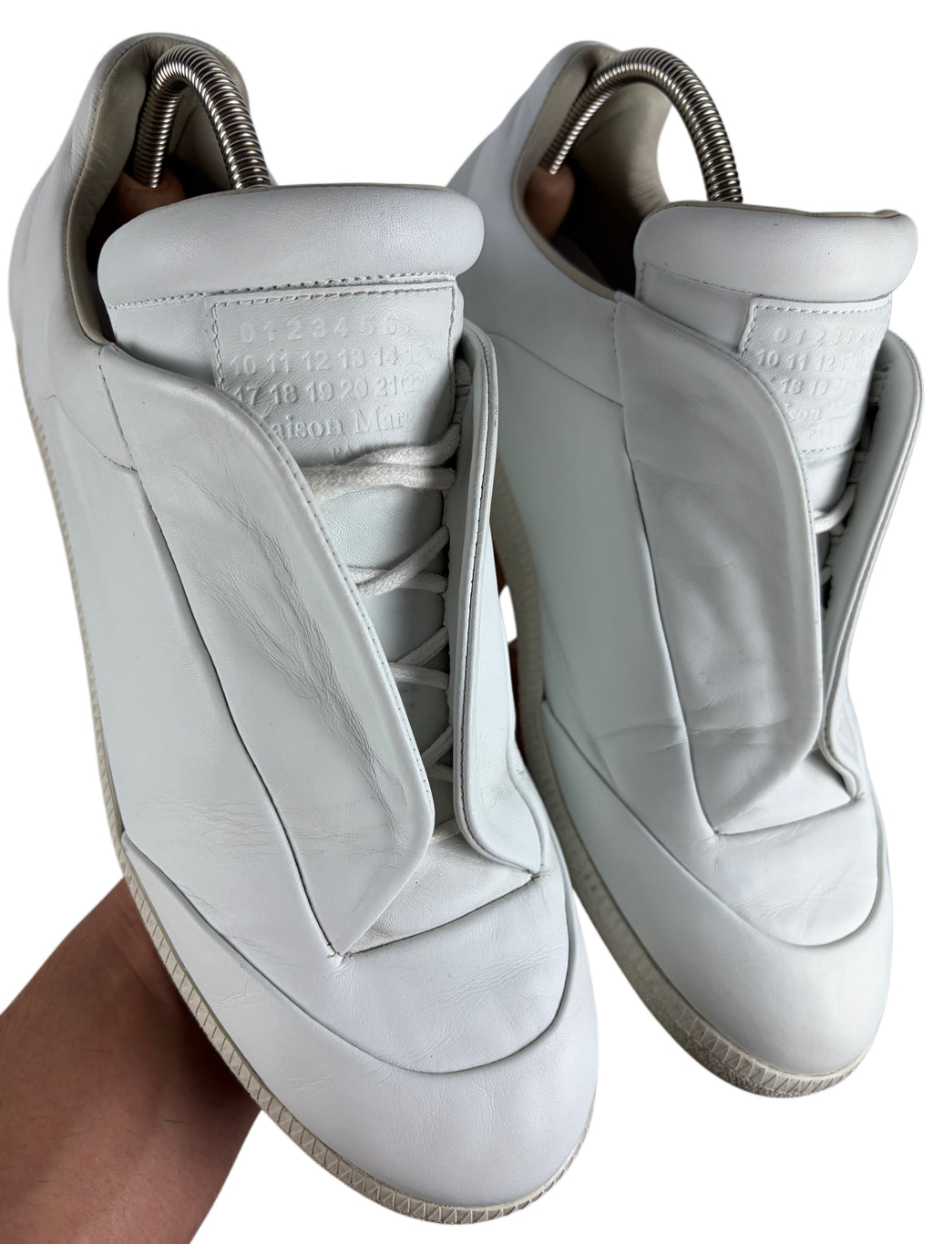 2017 Maison Margiela Future low - eu 44 / us 11 - white