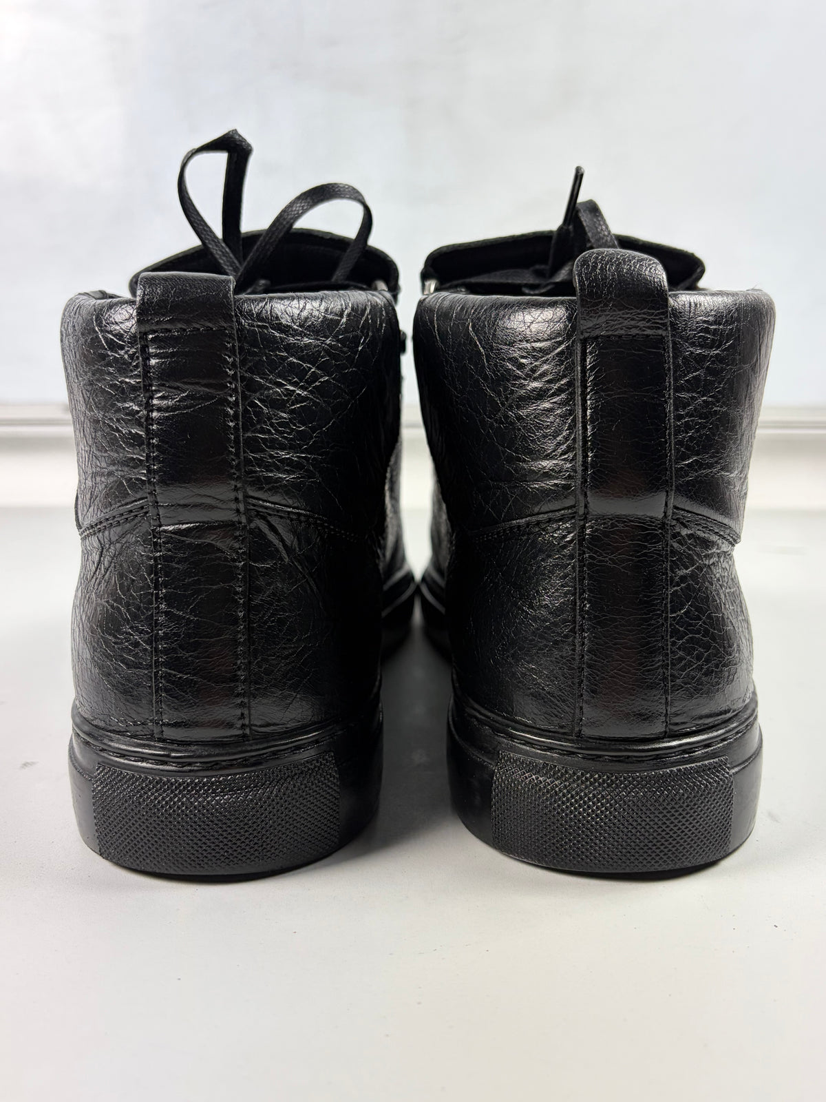 Balenciaga arena high tops - eu 43 / us 10 / uk 9 - black
