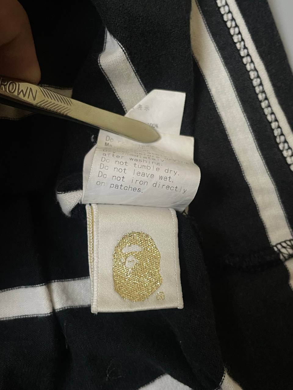 BAPE POLO TEE (XL)