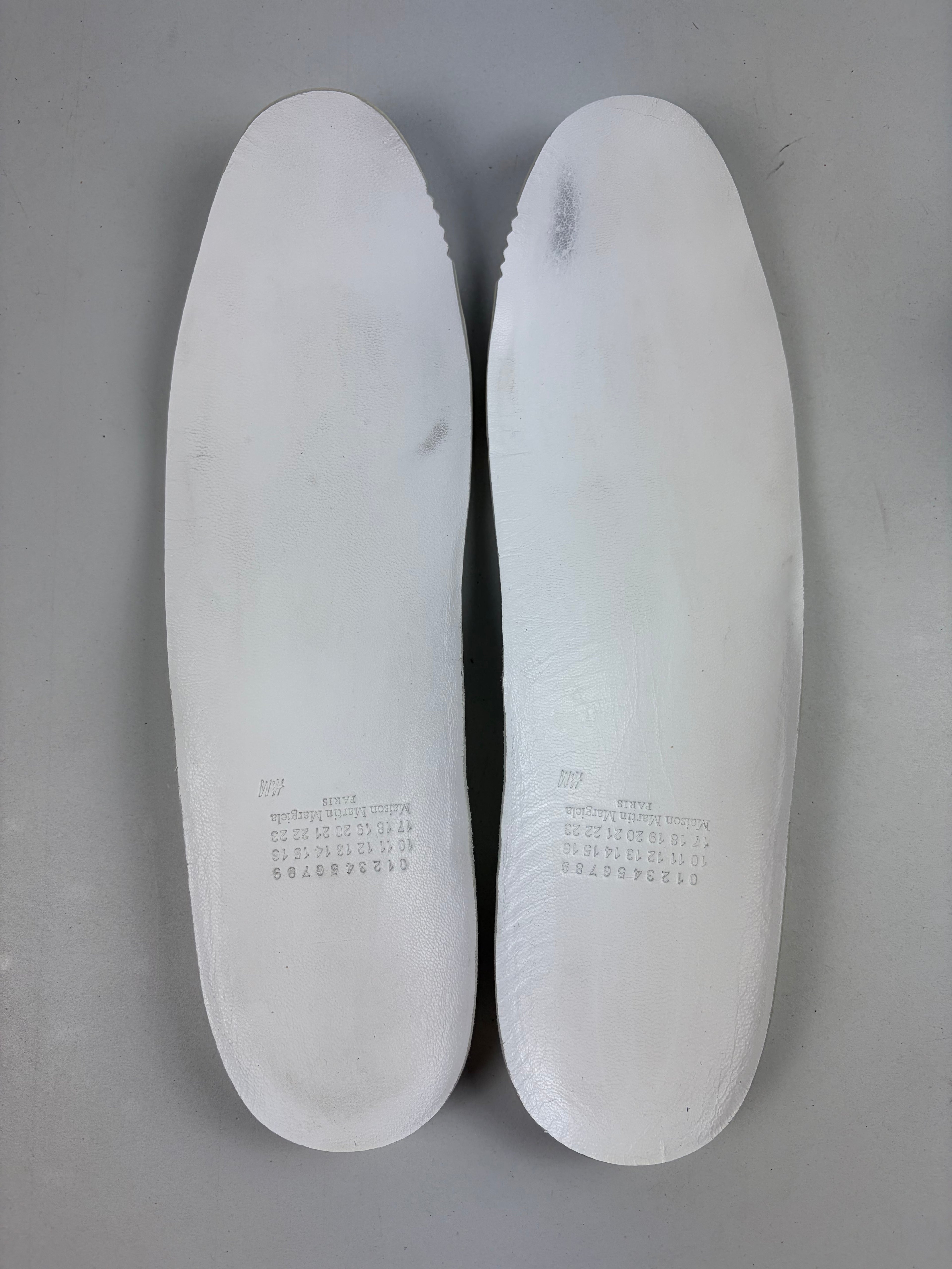 2012 Maison Margiela X H&M high tops - eu 45 / us 12 - white