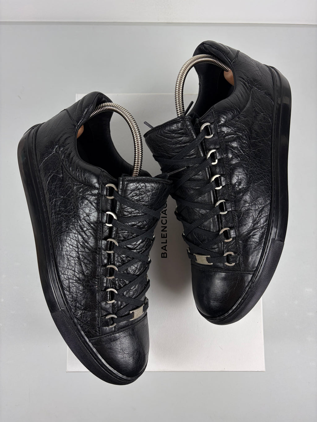 Balenciaga arena low - eu 44 / us 11 - black