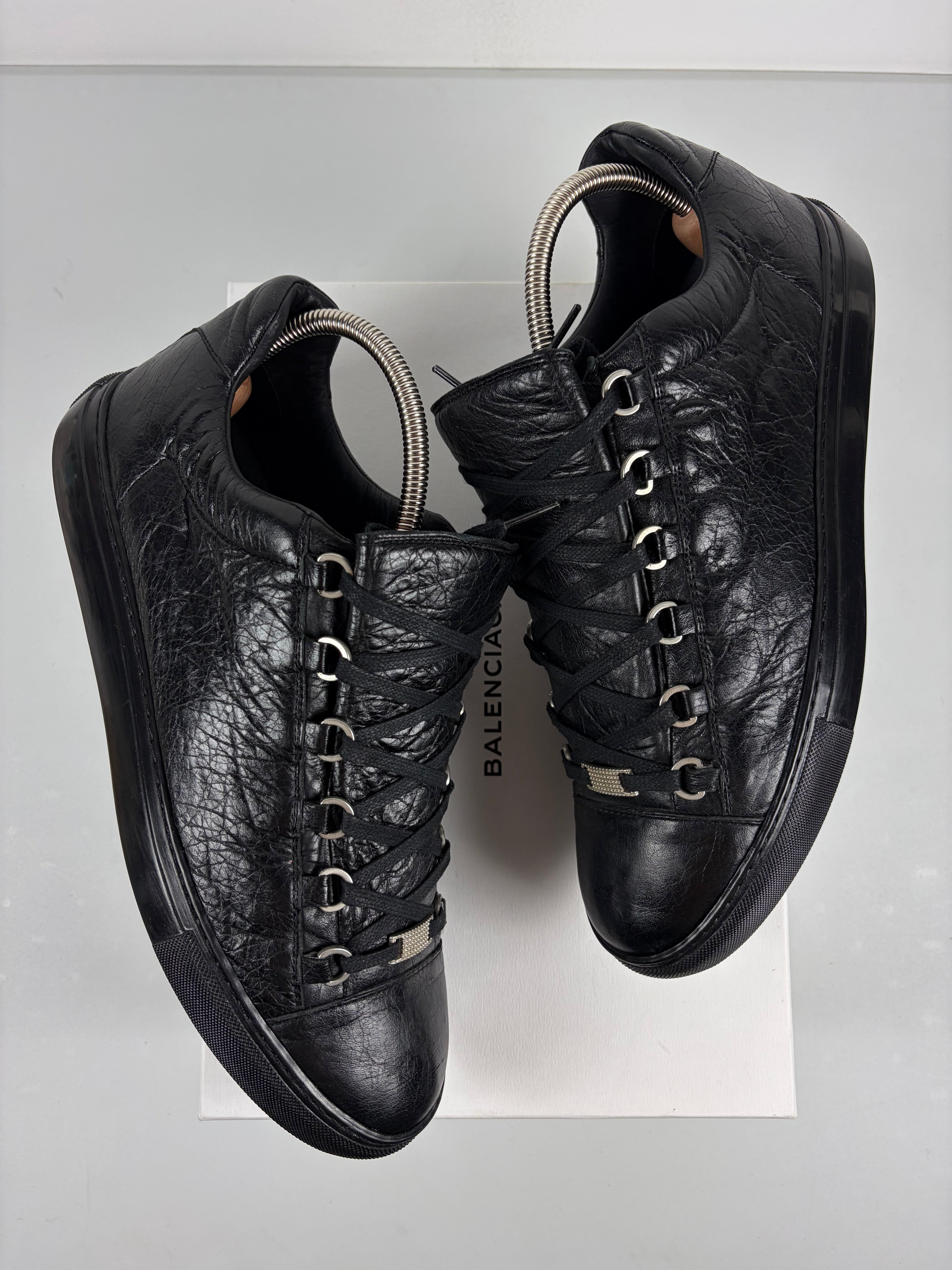 Balenciaga arena low - eu 44 / us 11 - black