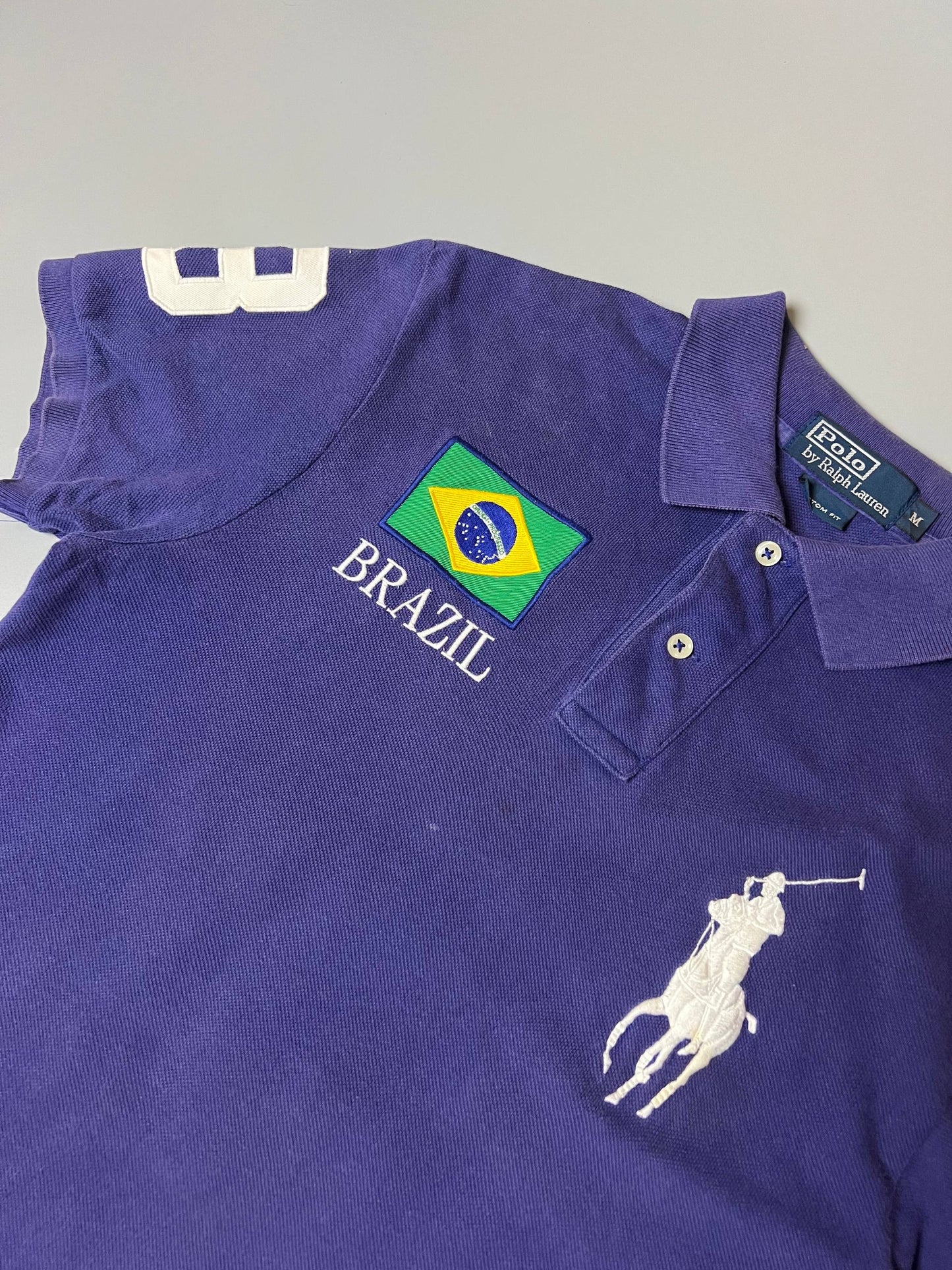RL ‘BRAZIL’ POLO T-shirt (M)