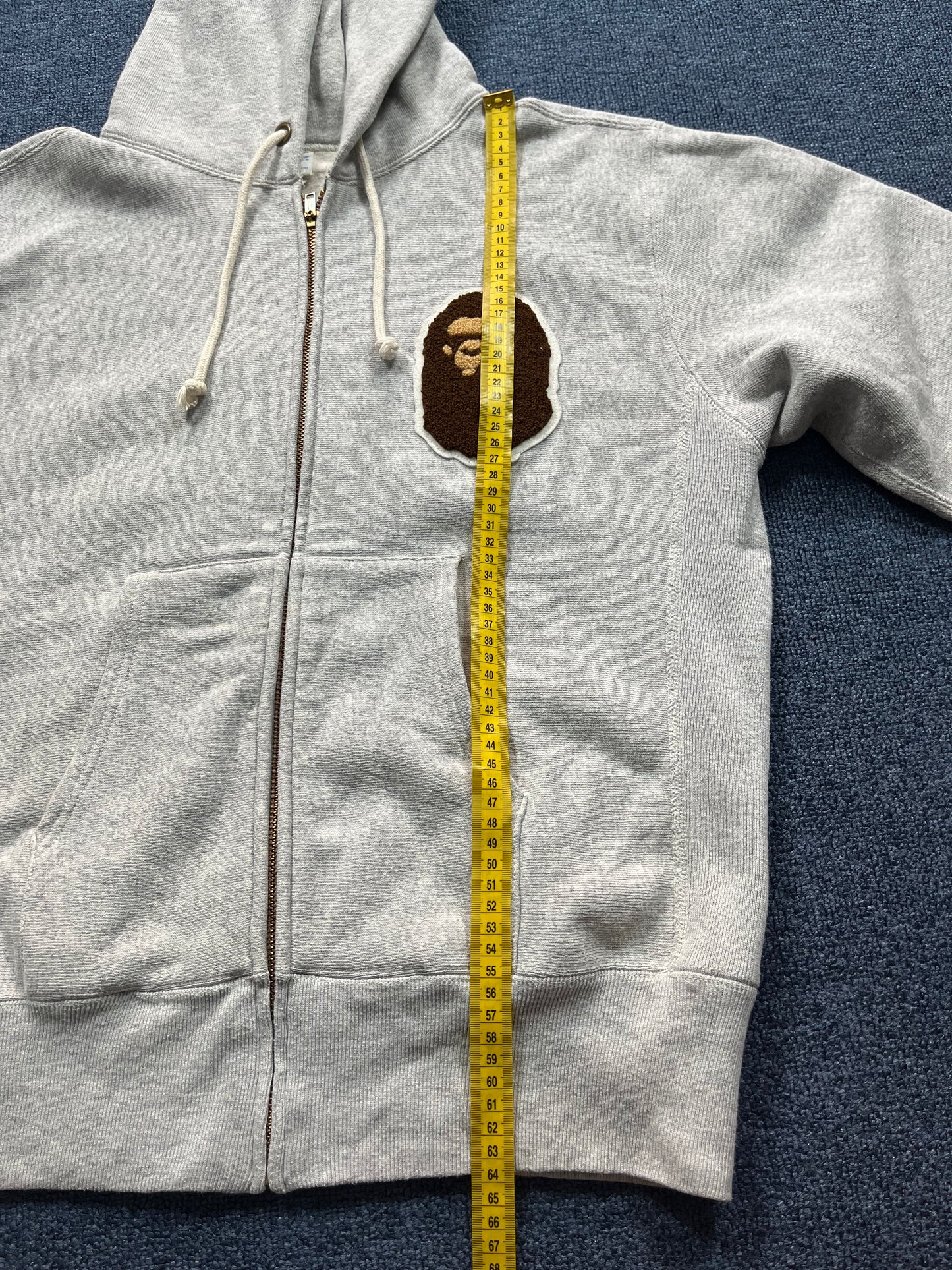 2016 BAPE X CHAMPION ZIP UP HOODIE (L/M)