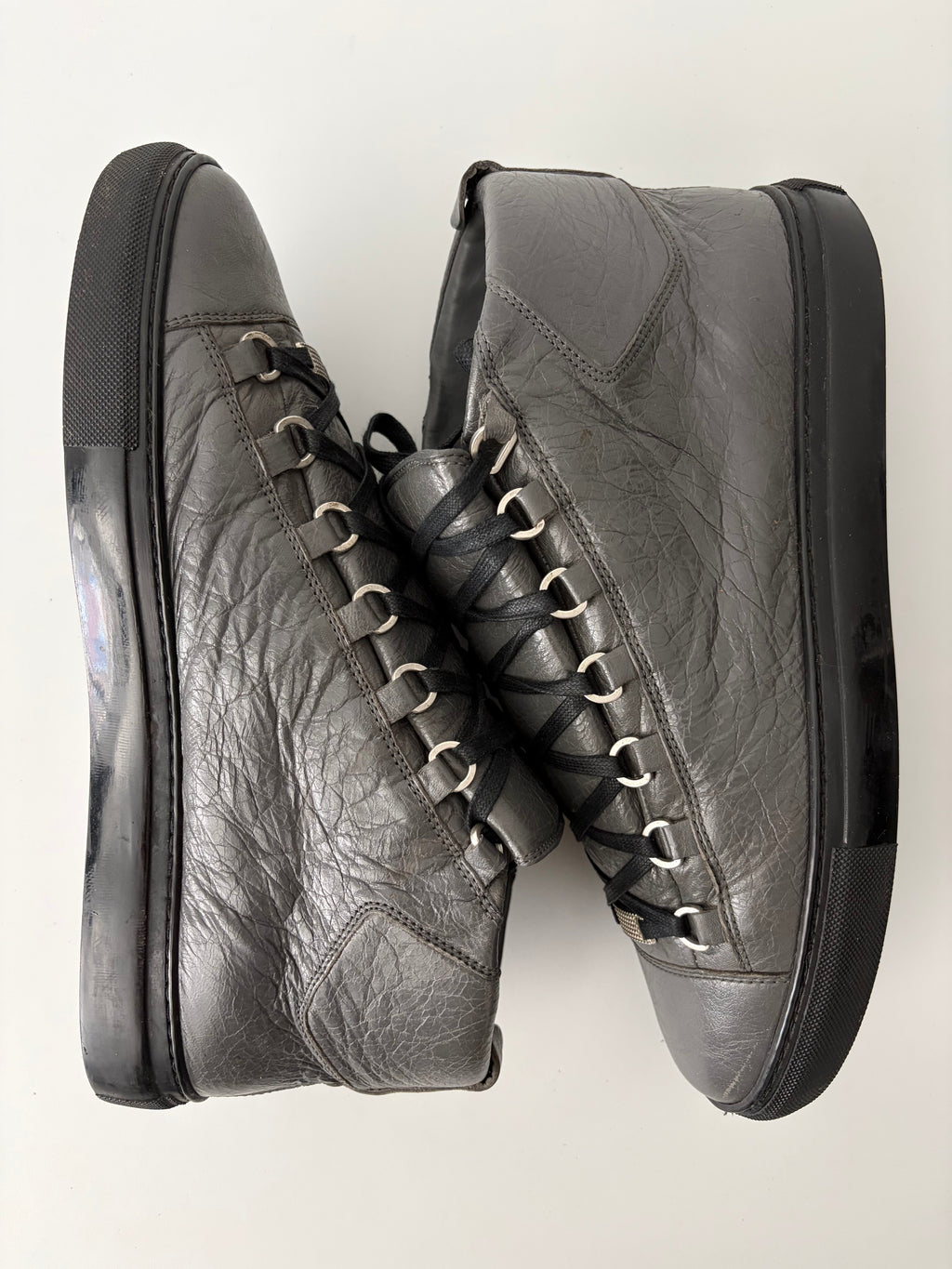 Balenciaga arena high tops - eu 43 - grey