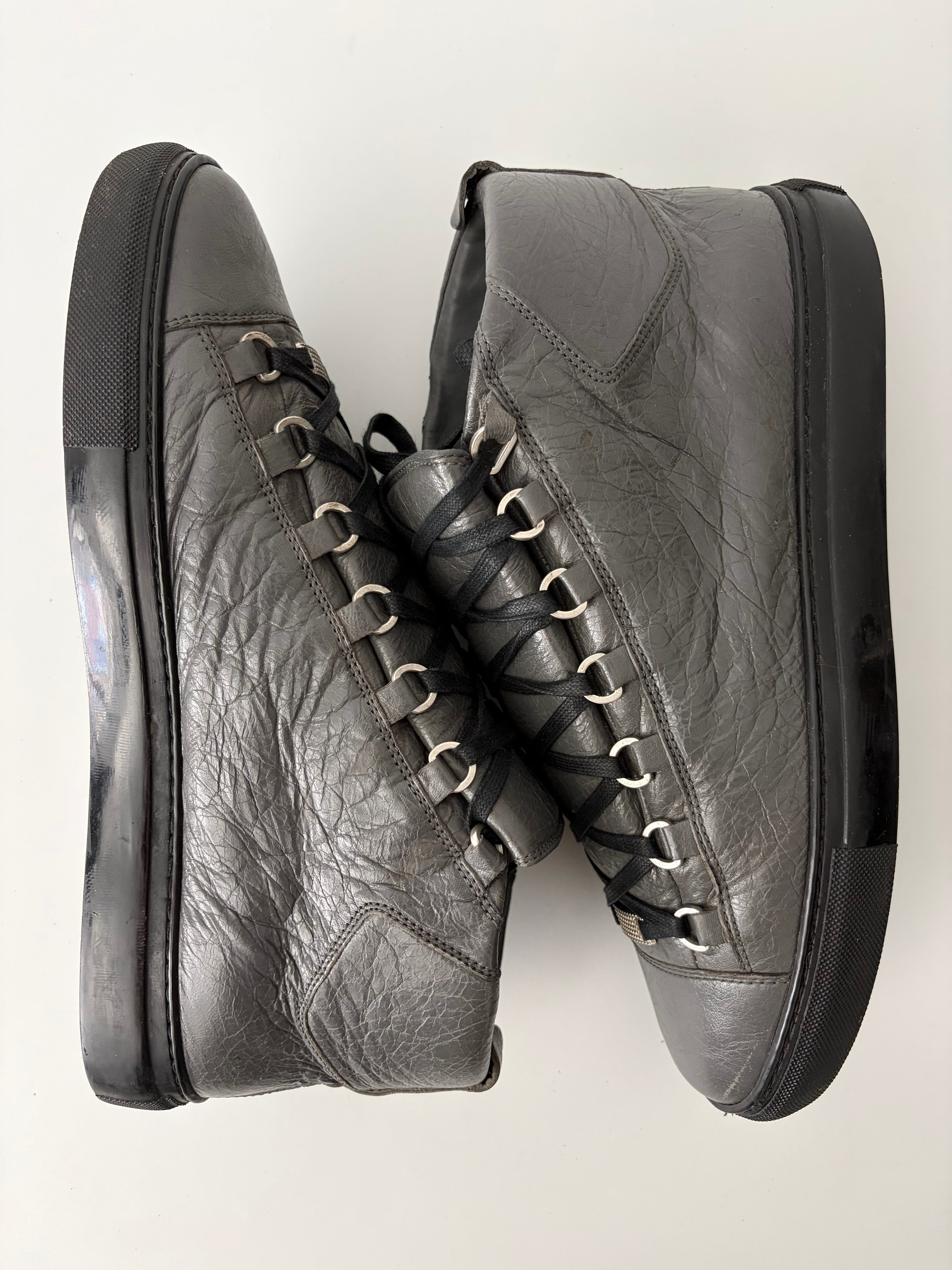 Balenciaga arena high tops - eu 43 - grey