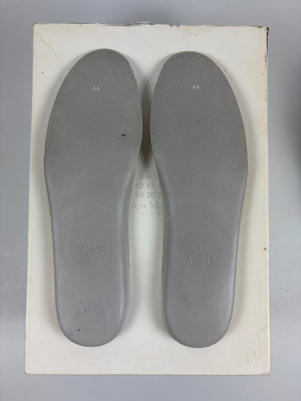 2017 Maison Margiela Future low - eu 44 / us 11 - white