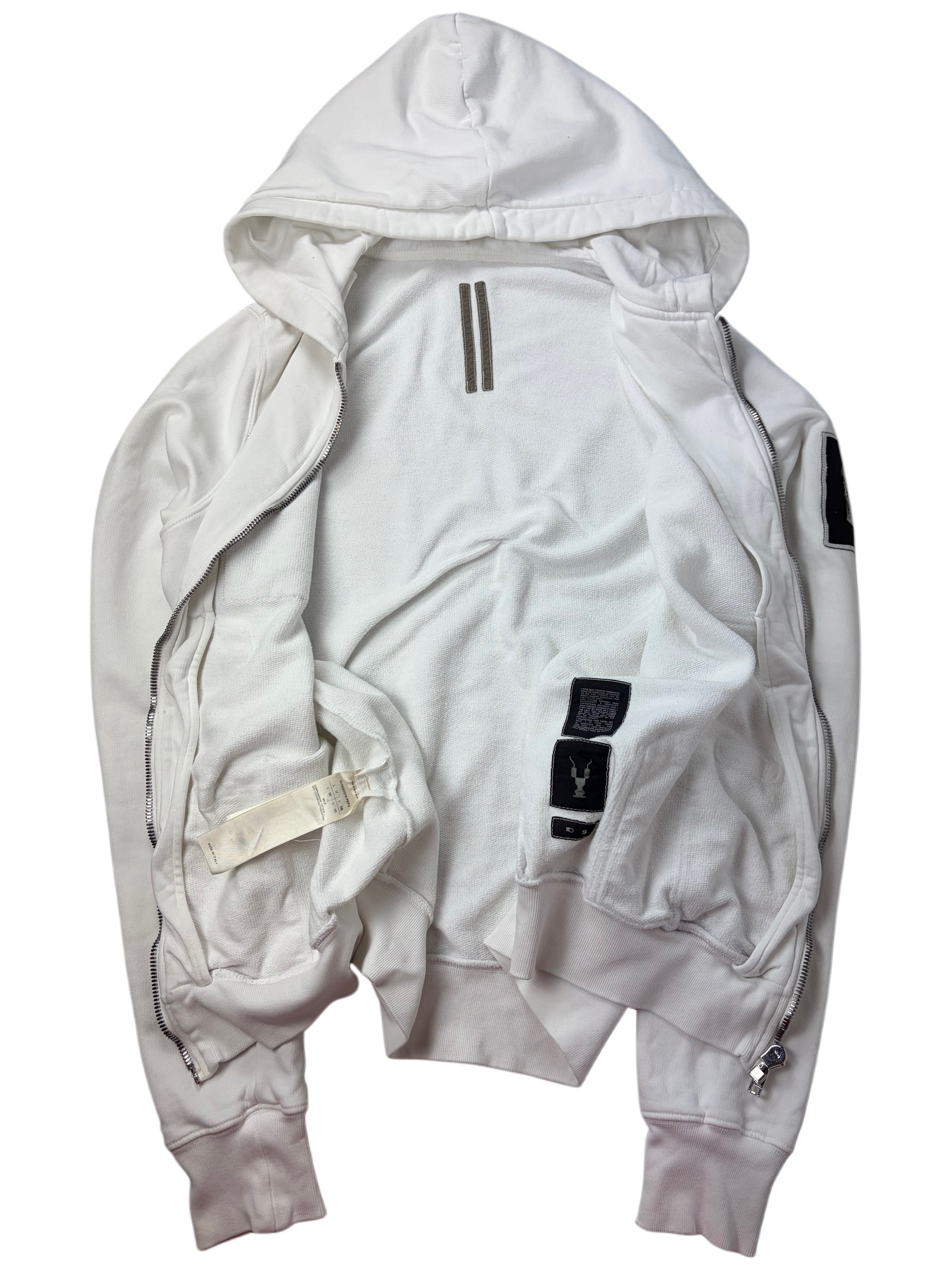 Rick Owens DRKSHDW Jason Patch hoodie - size L