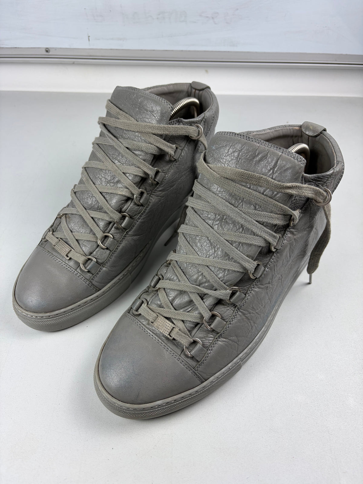 Balenciaga arena high tops - eu 43 / us 10 / uk 9.5 - grey