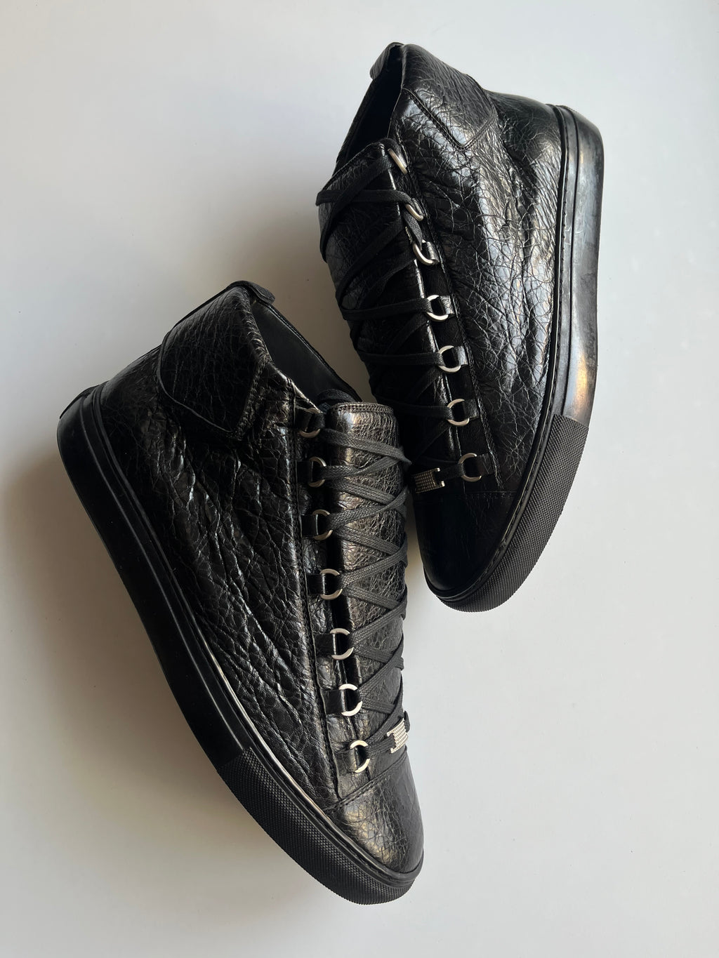 Balenciaga arena high top - eu 44 - black