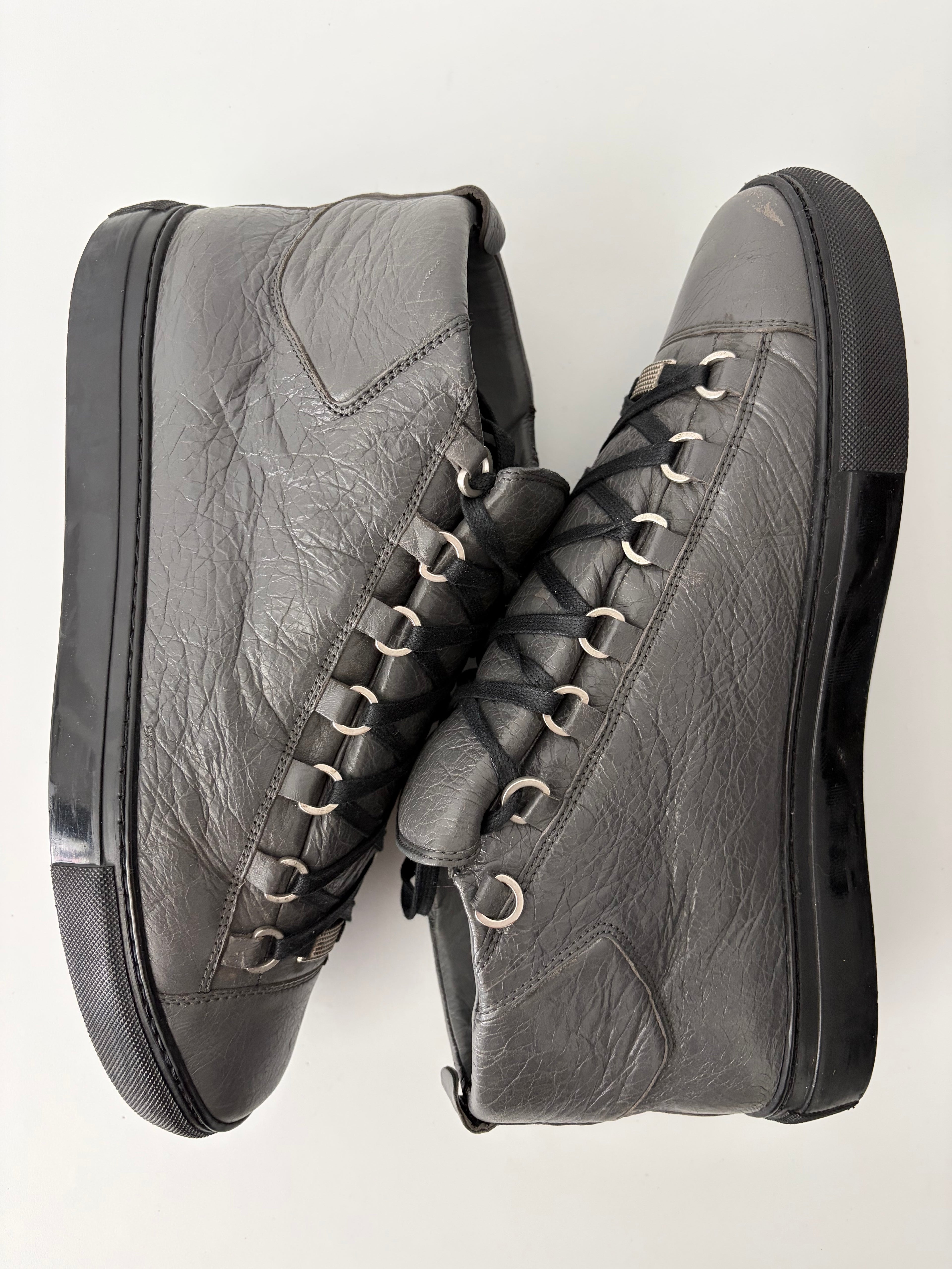 Balenciaga arena high tops - eu 43 - grey