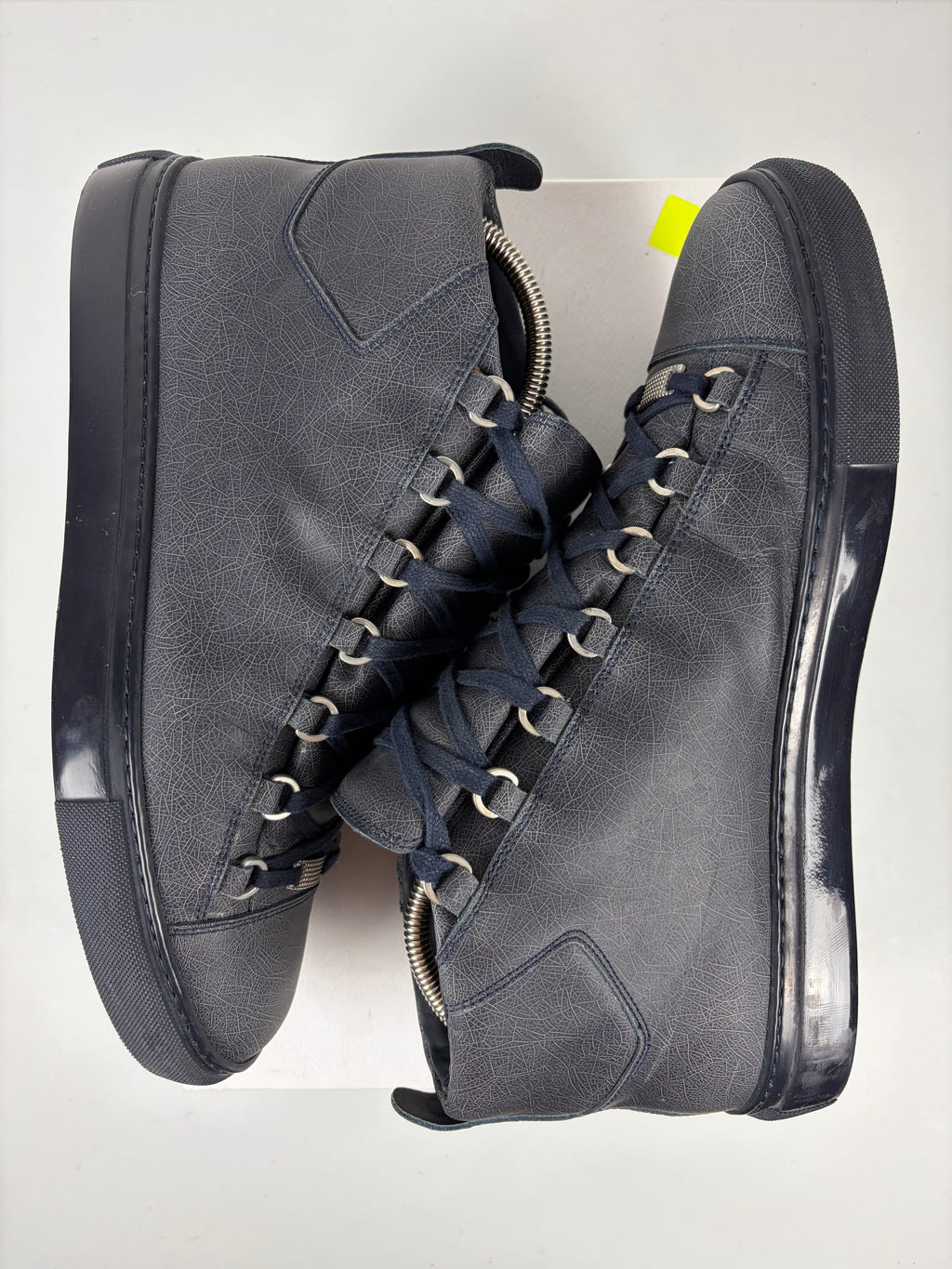 Balenciaga arena high tops - eu 45 - dark navy