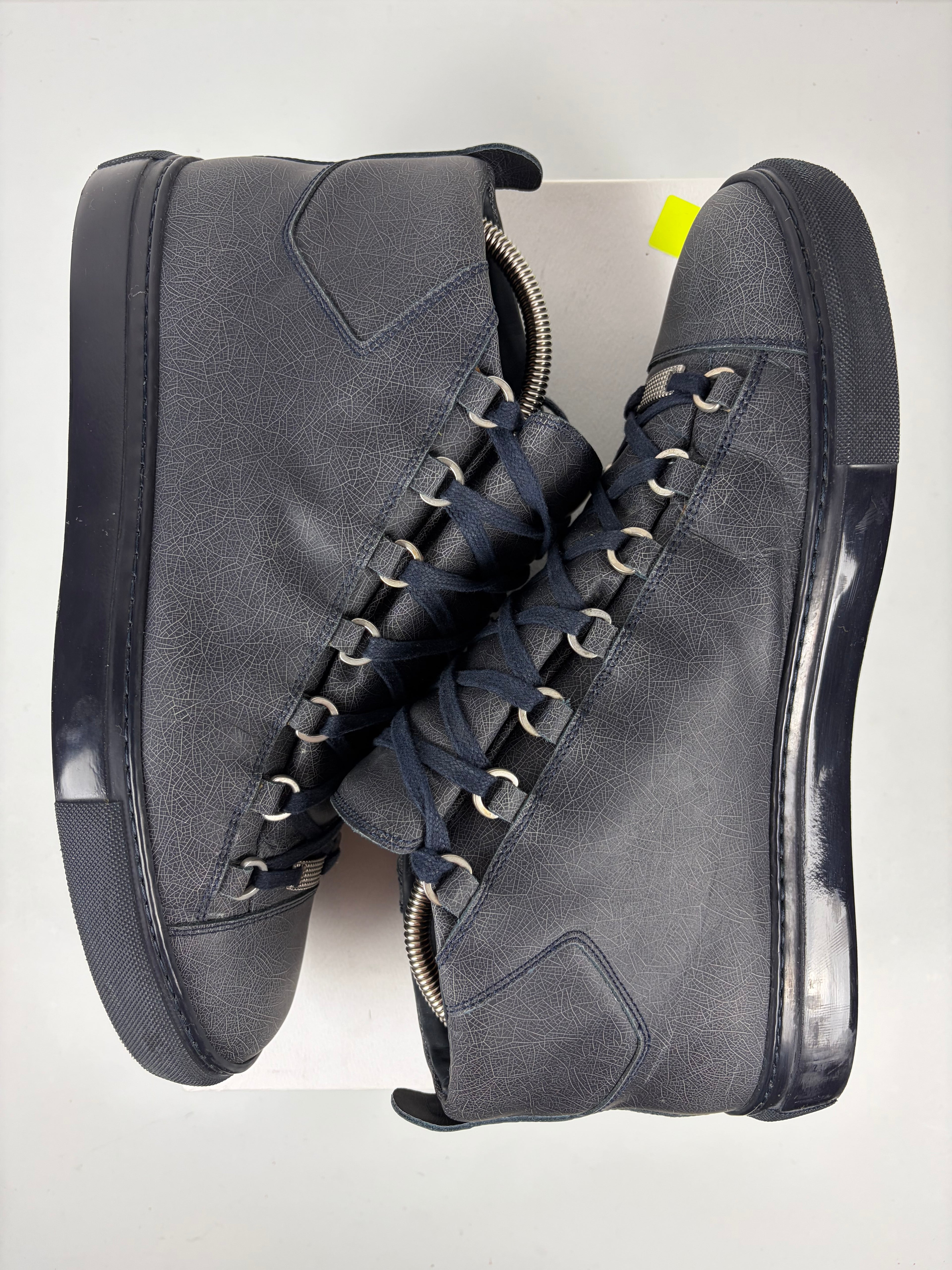 Balenciaga arena high tops - eu 45 - dark navy