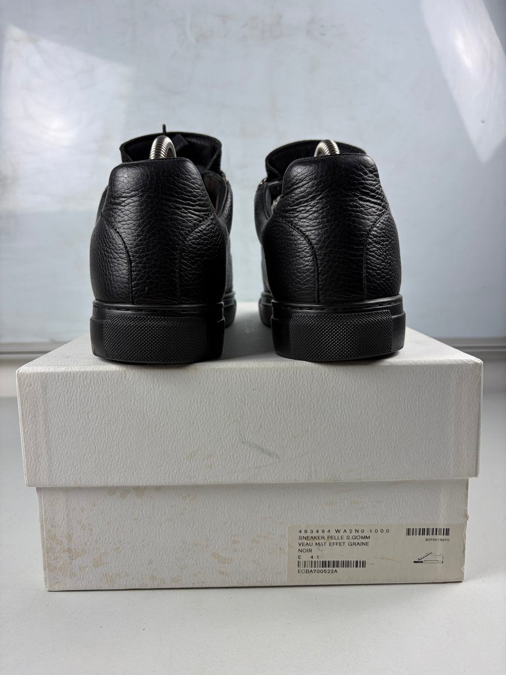 Balenciaga arena low - eu 41 / us 8 / uk 7.5 - black