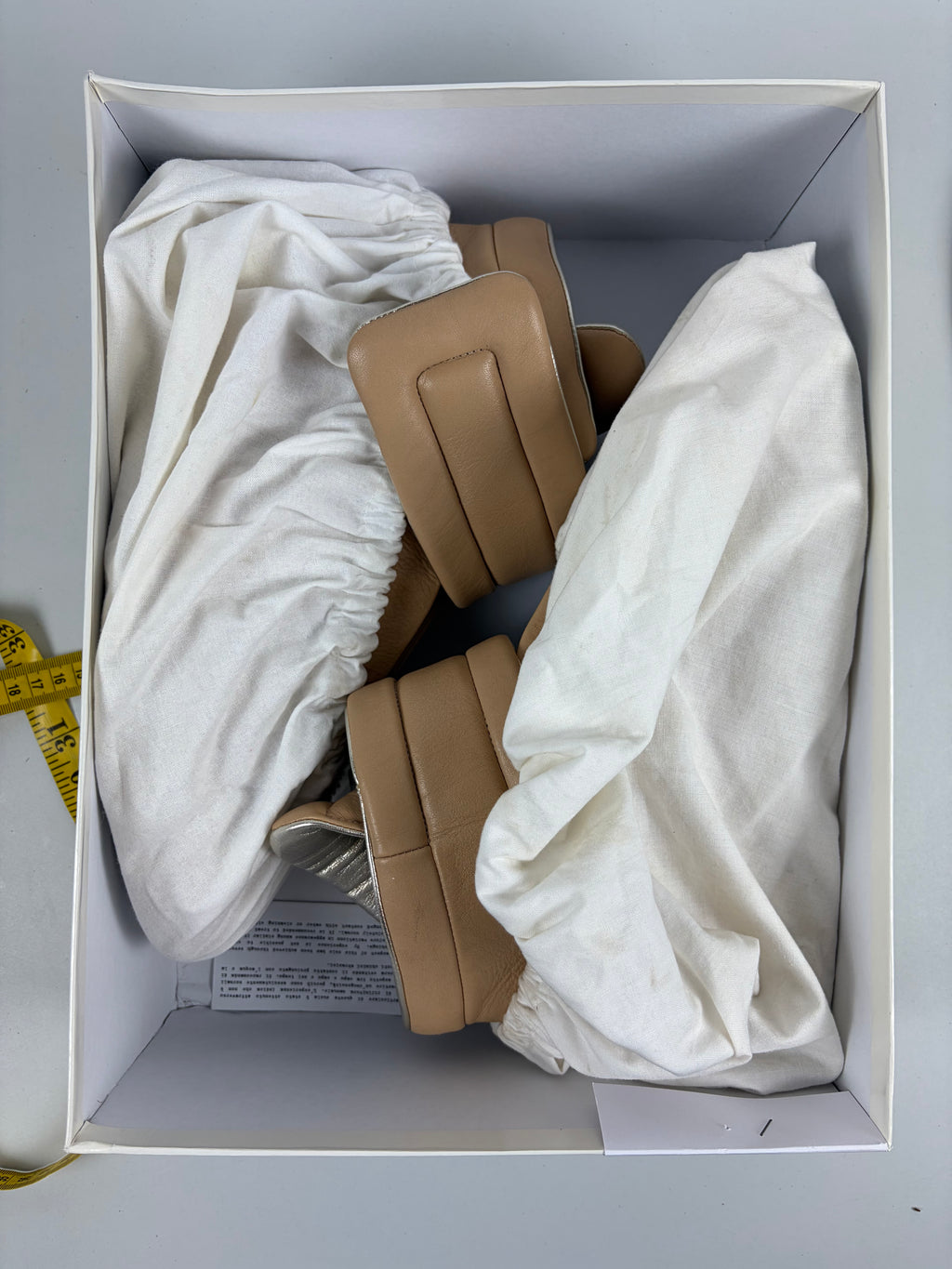 2017 Maison Margiela Future high tops - eu 46 / us 13 - tan beige