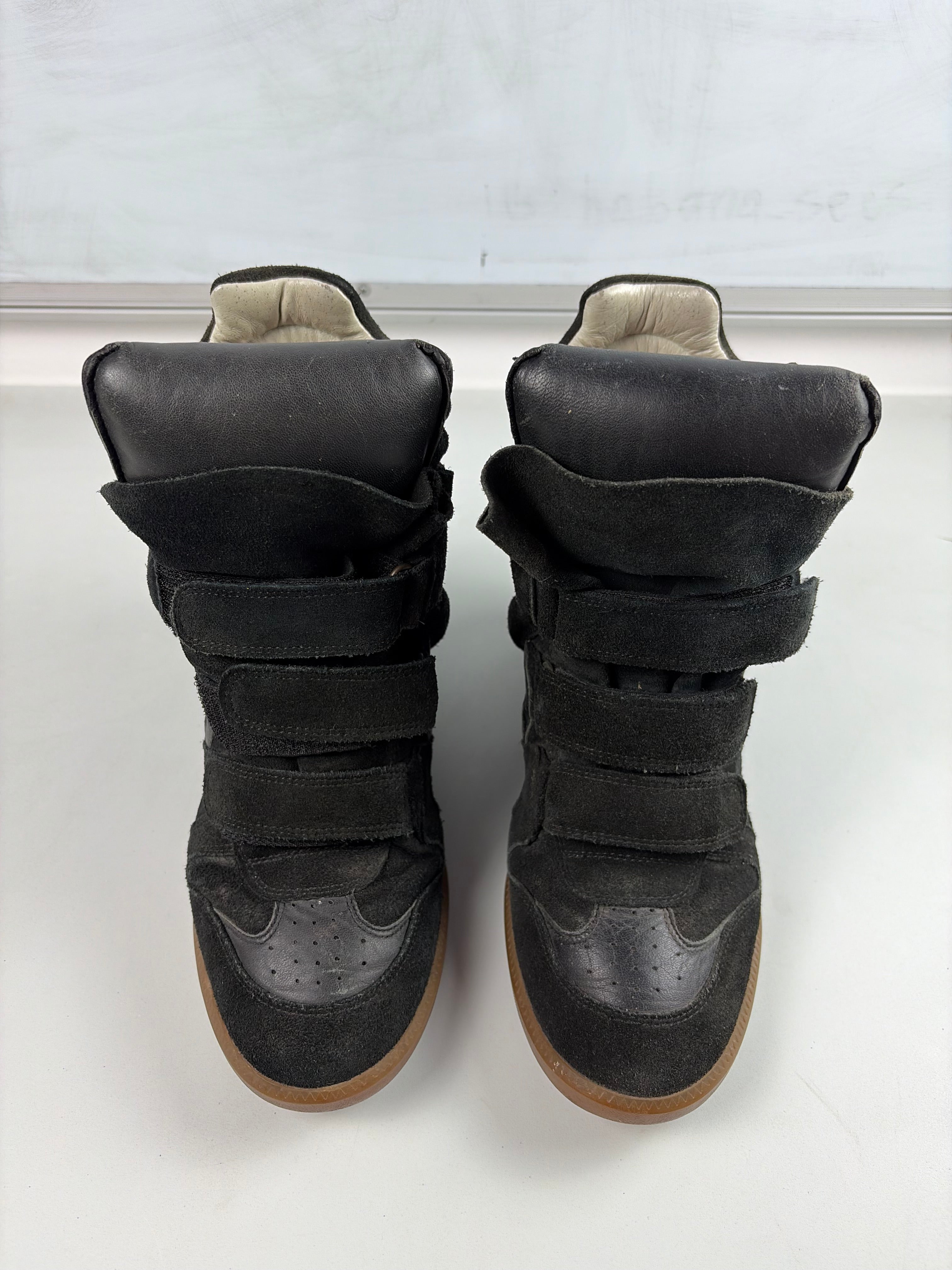 Isabel Marant Bekett wedge sneakers - eu 40 - black
