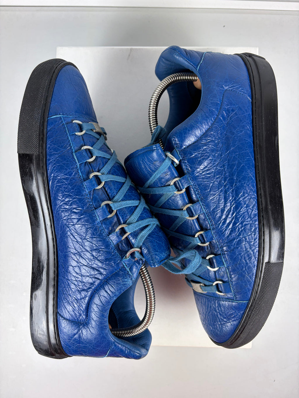 Balenciaga arena low - eu 43 / us 10 / uk 9 - blue