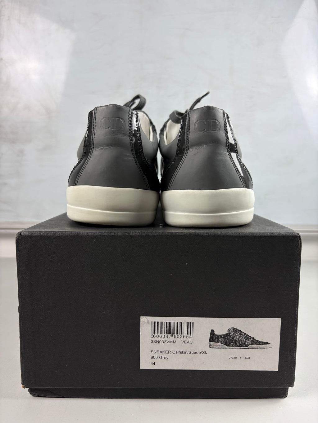Dior Homme low tops - eu 44 / us 11 - grey