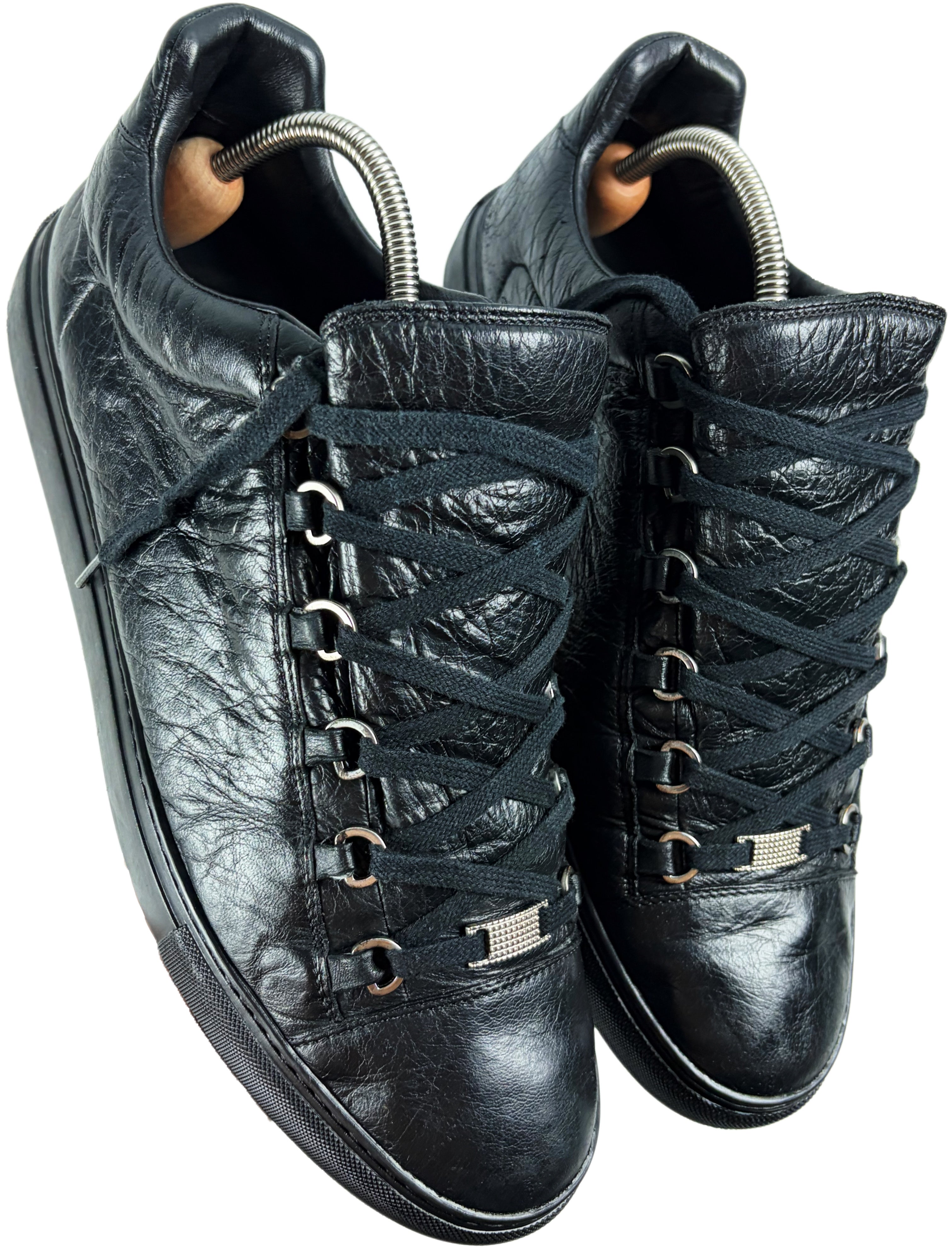 Balenciaga arena low - eu 45 / us 12 - black
