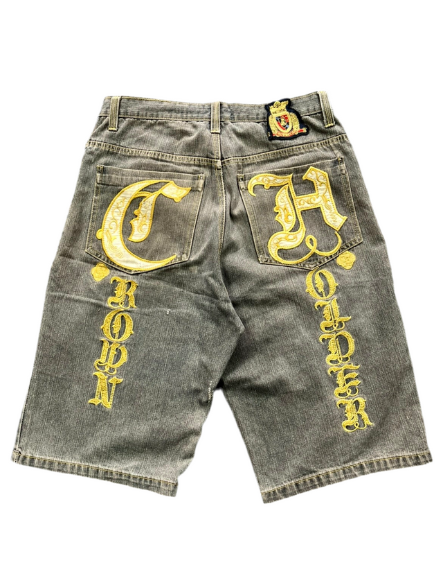 CROWN HOLDER BAGGY JORTS (34)