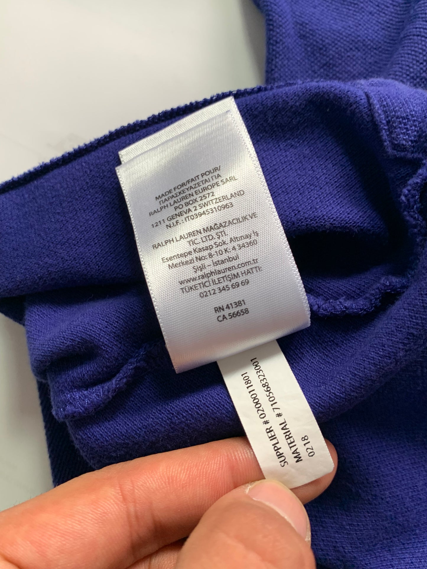 RL ‘ITALY’ Polo T-shirt (XXL)