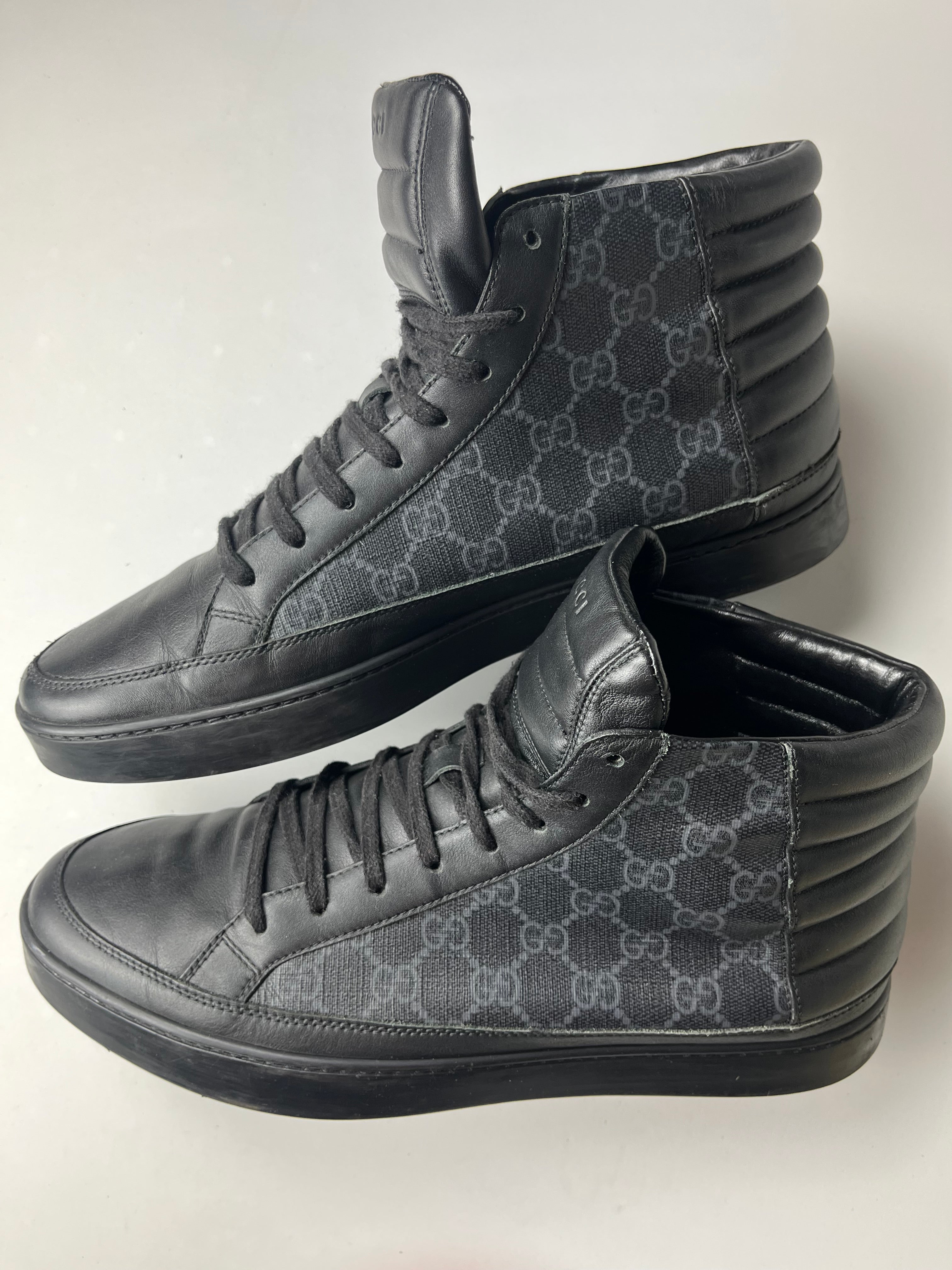GUCCI high tops - Eu 42 - black