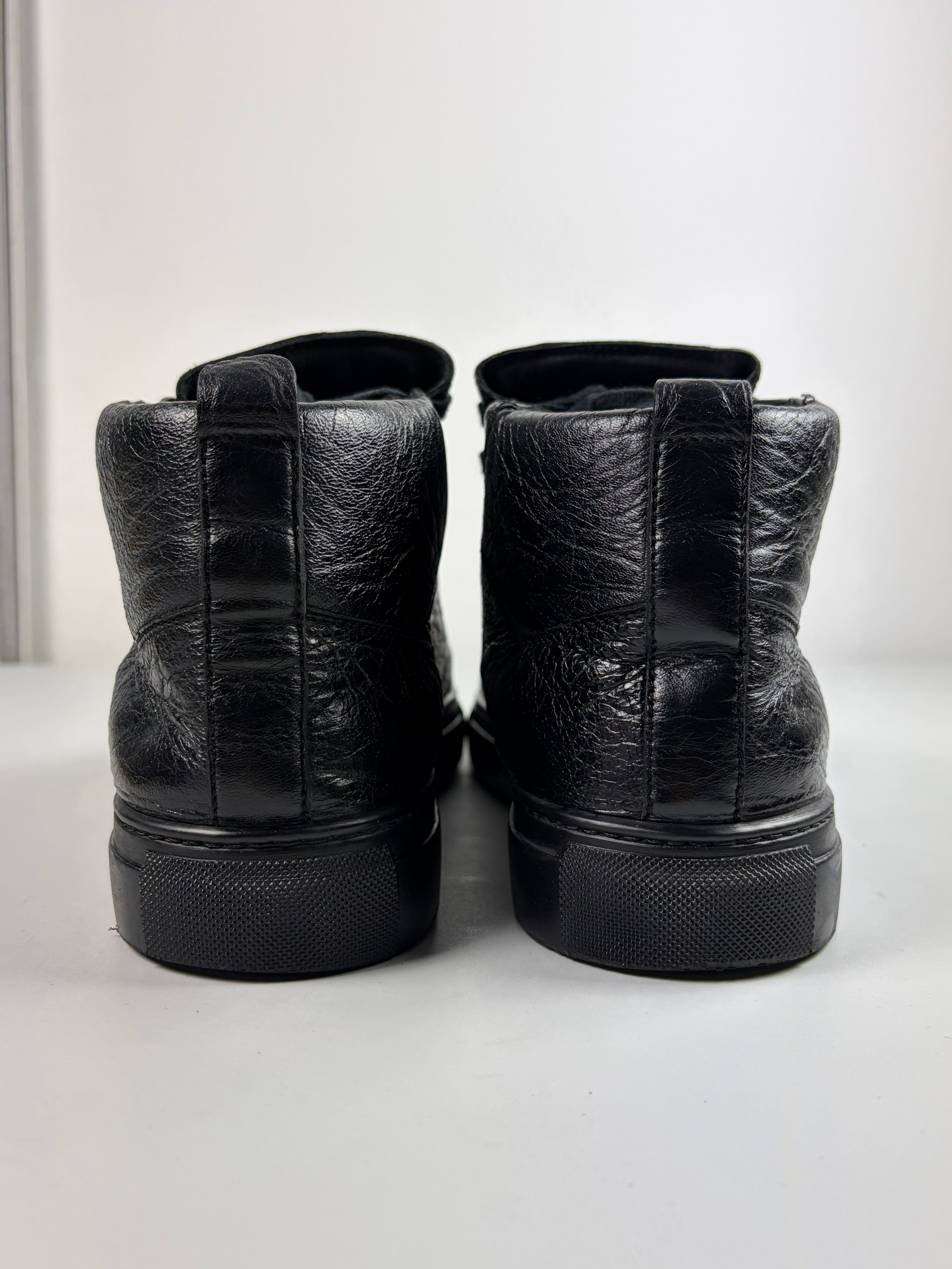 Balenciaga arena high tops - eu 41 / us 8 - black