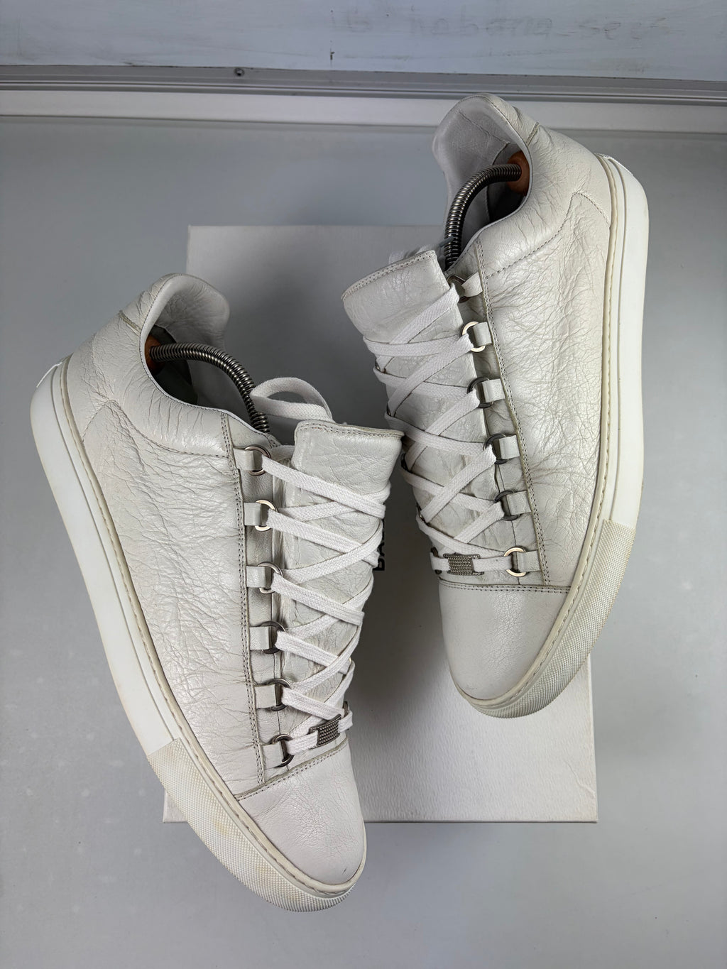 Balenciaga arena low - eu 45 / us 12 - white