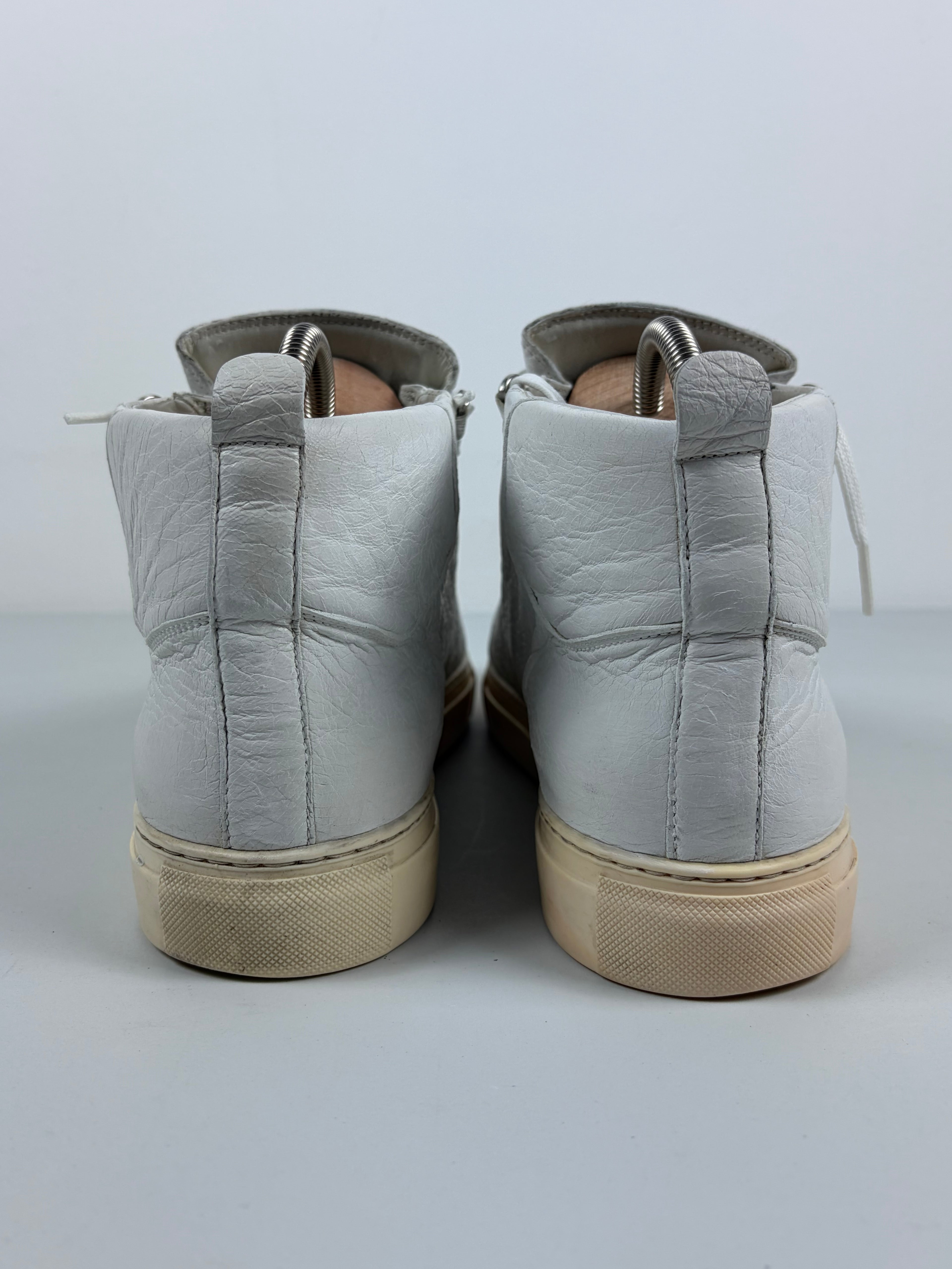 Balenciaga arena high tops - eu43 / us 10 - white