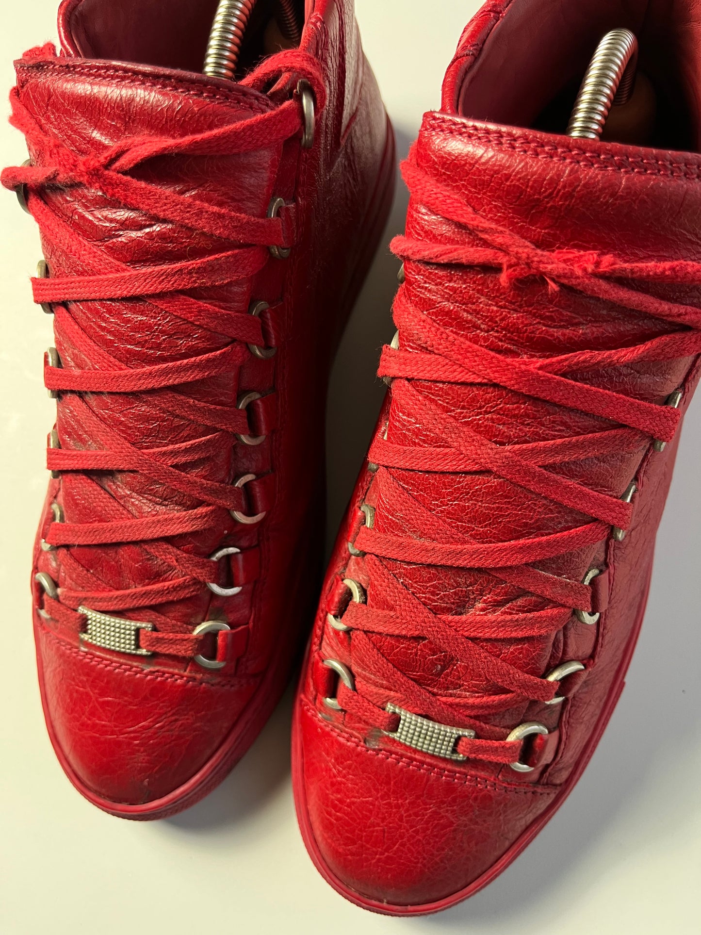 BALENCIAGA ARENA HIGH (red)