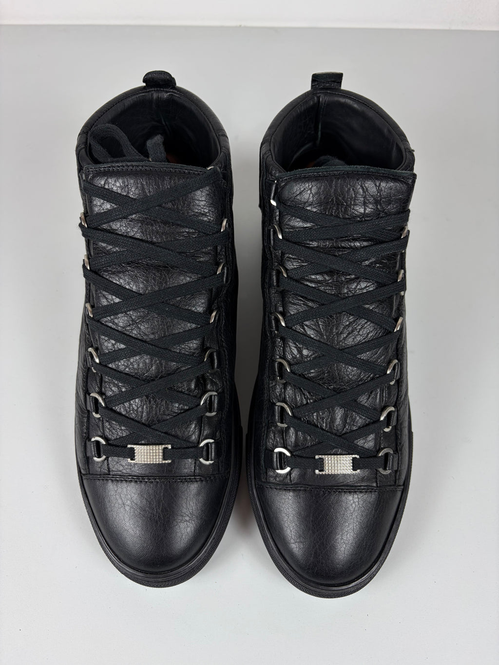 Balenciaga arena high tops - eu 43 - black