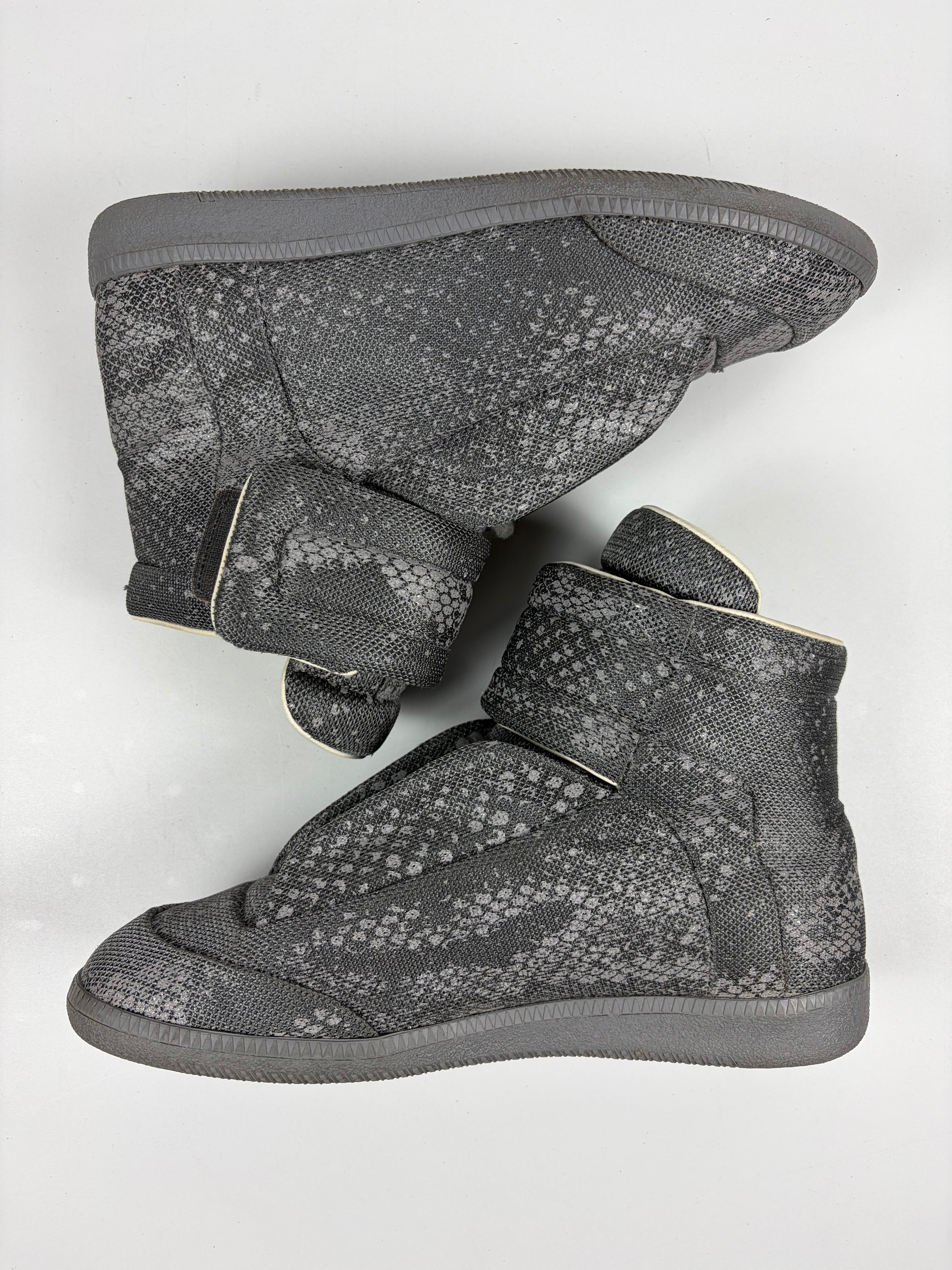 Maison Margiela Future ‘Reflective Python’ high tops - eu 42 / us 9