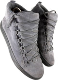 Balenciaga arena suede high tops - eu 42 / us 9 - grey