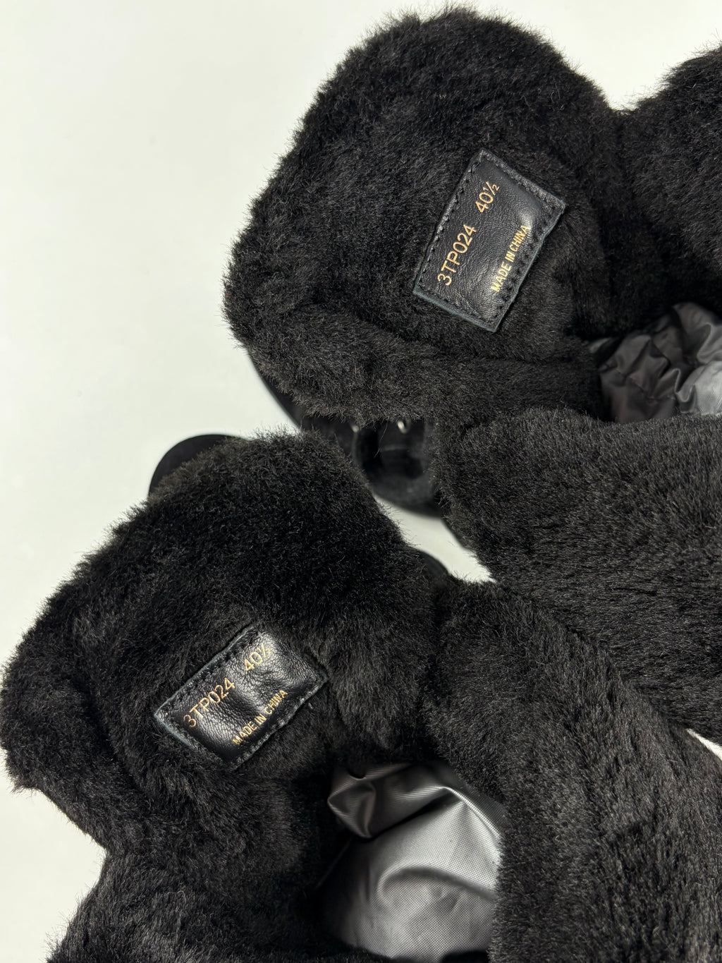 00’s PRADA suede & fur wedge boots - eu 40.5 / us 8 / uk 7