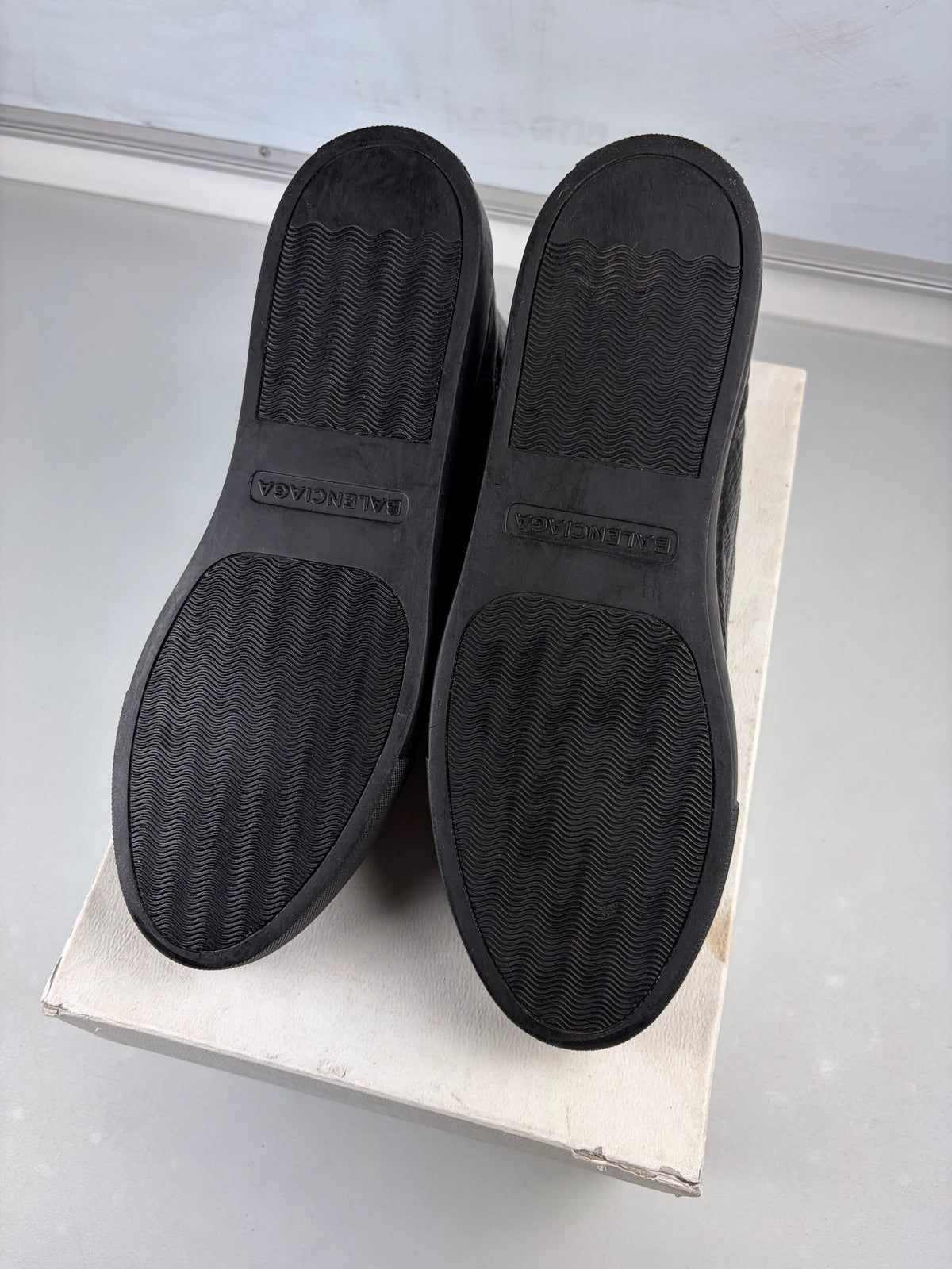 Balenciaga arena high tops - eu 43 / us 10 / uk 9.5 - black