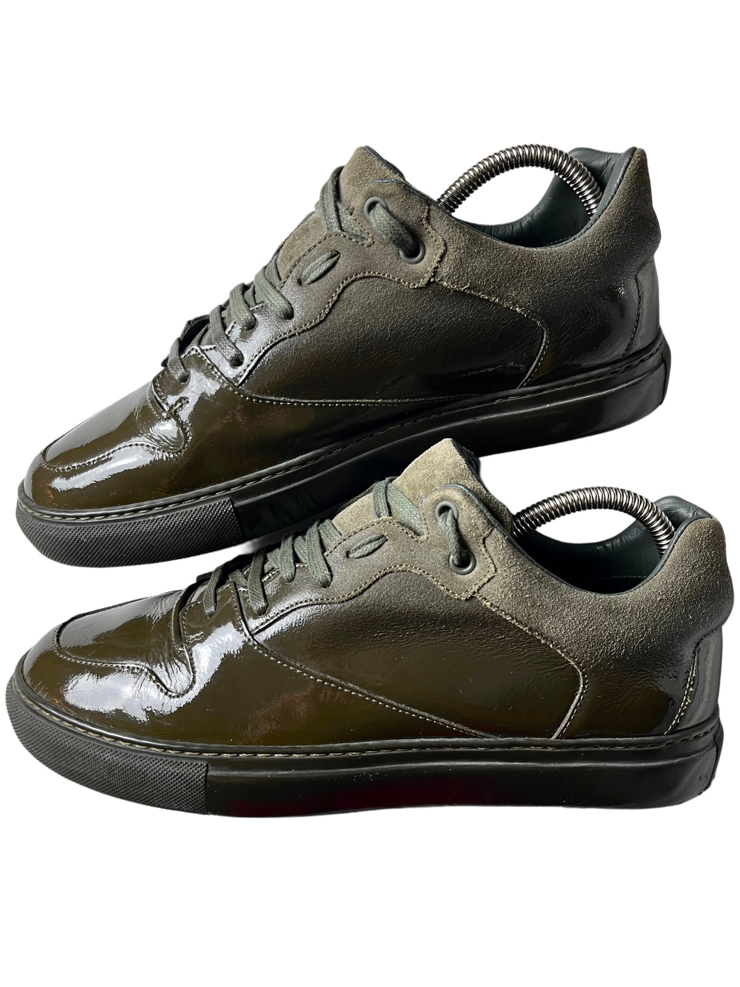 Balenciaga low Dipped Suede Leather - EU 40 - olive green