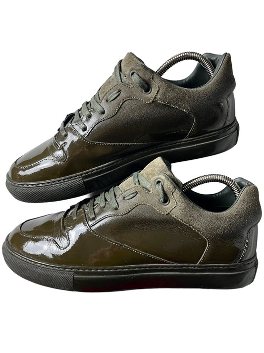 Balenciaga low Dipped Suede Leather - EU 40 - olive green