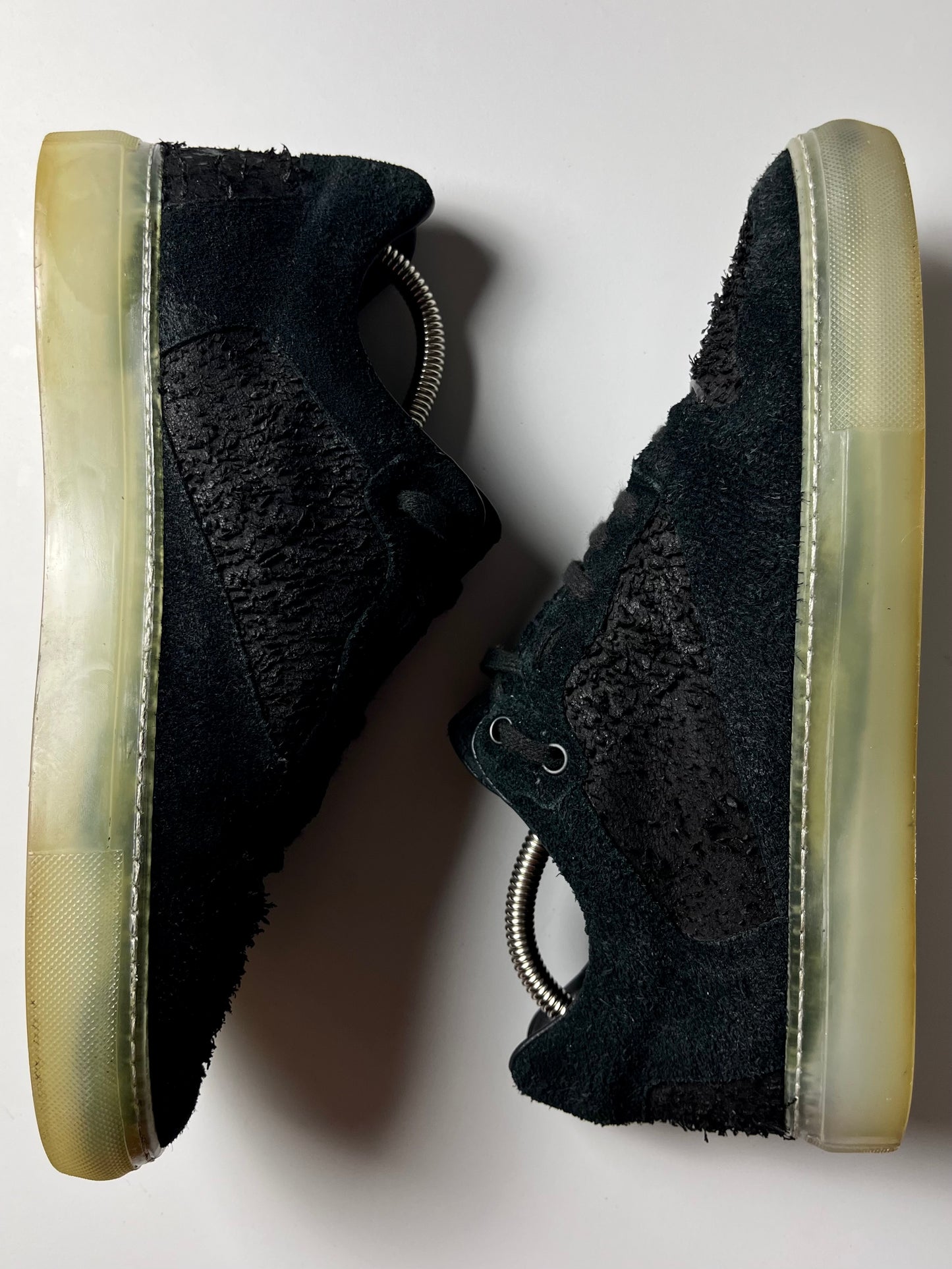 Balenciaga low Corduroy Distressed - EU 40 - black