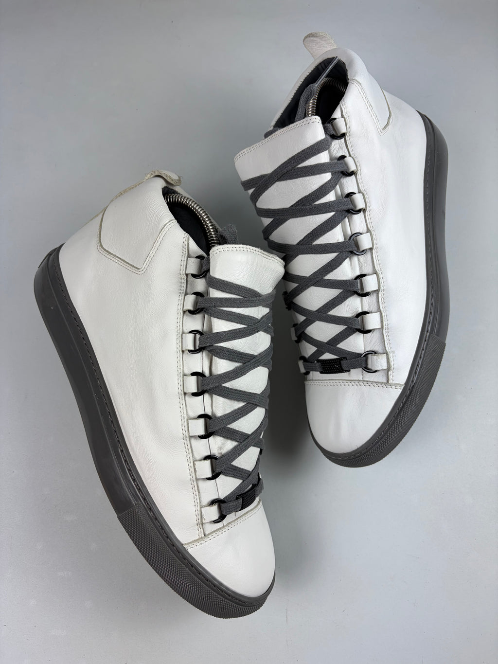 Balenciaga arena high tops - eu 41 / us 8 - white