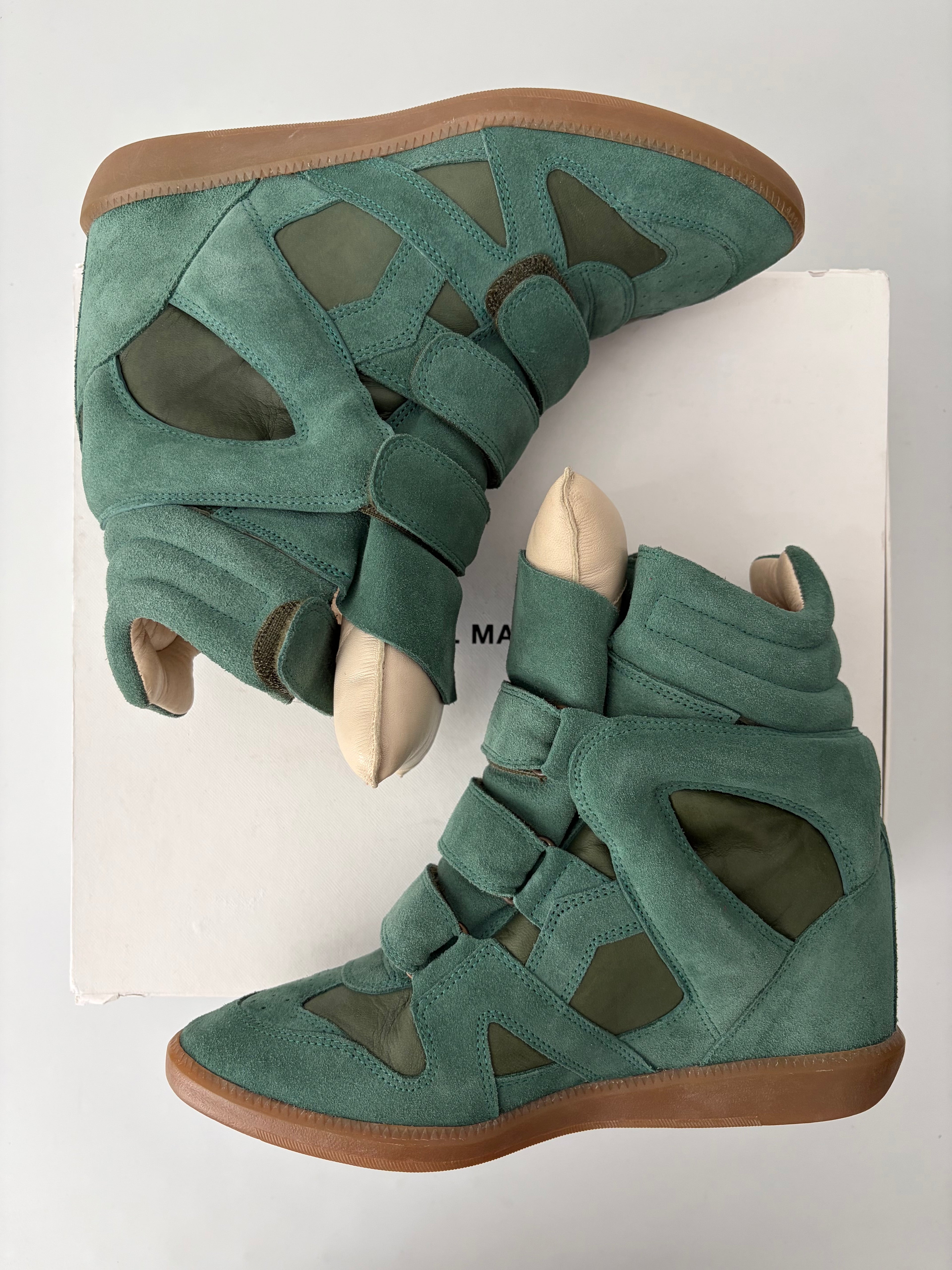 ISABEL MARANT
Bekett wedge sneakers - eu 40 - brand new