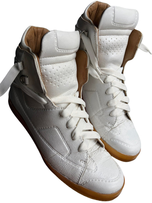 2012 Maison Margiela X H&M high tops - eu 43 - white