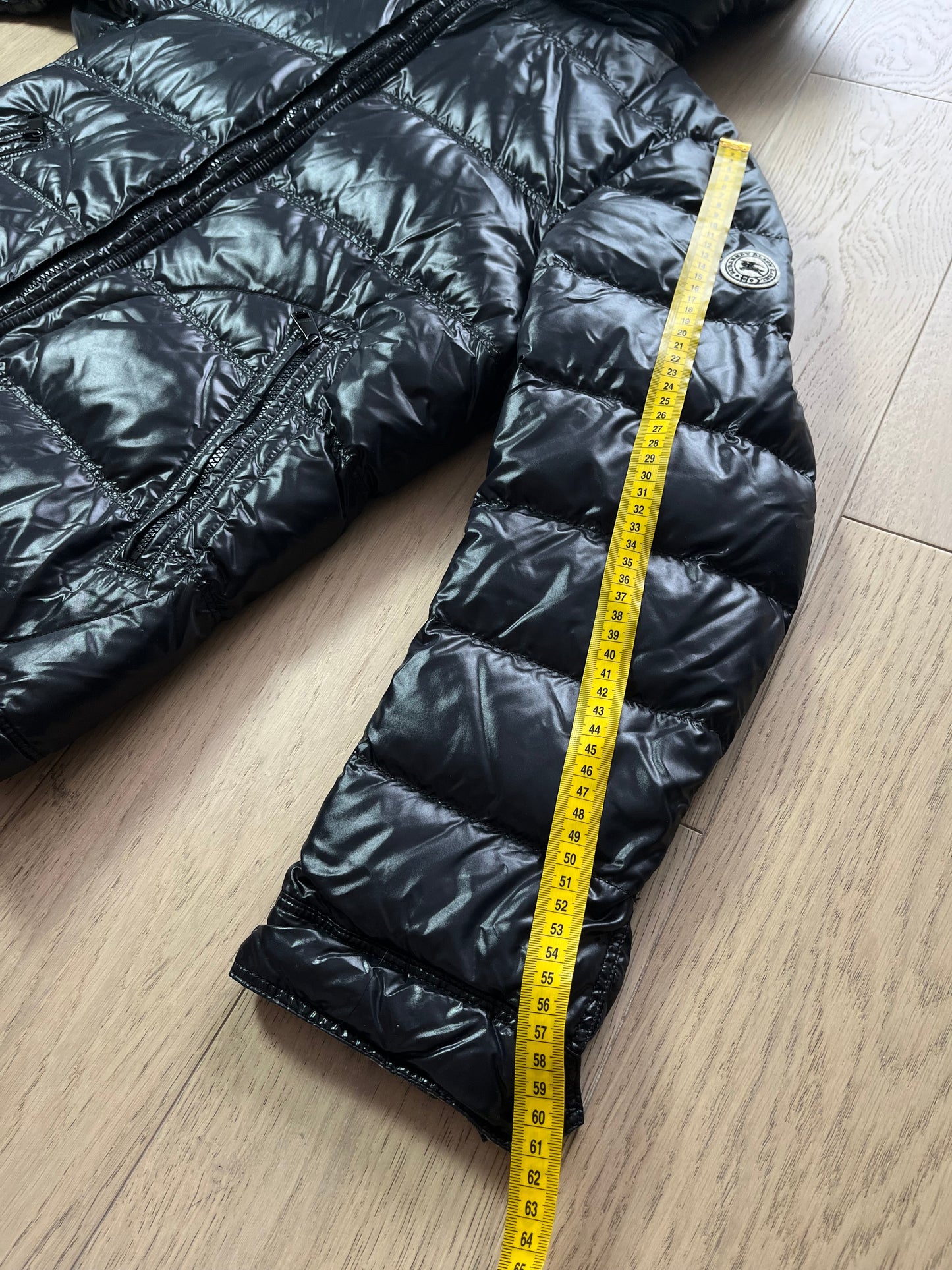 00’s BURBERRY made in Japan 2 in 1 down jacket (L/LL) - black