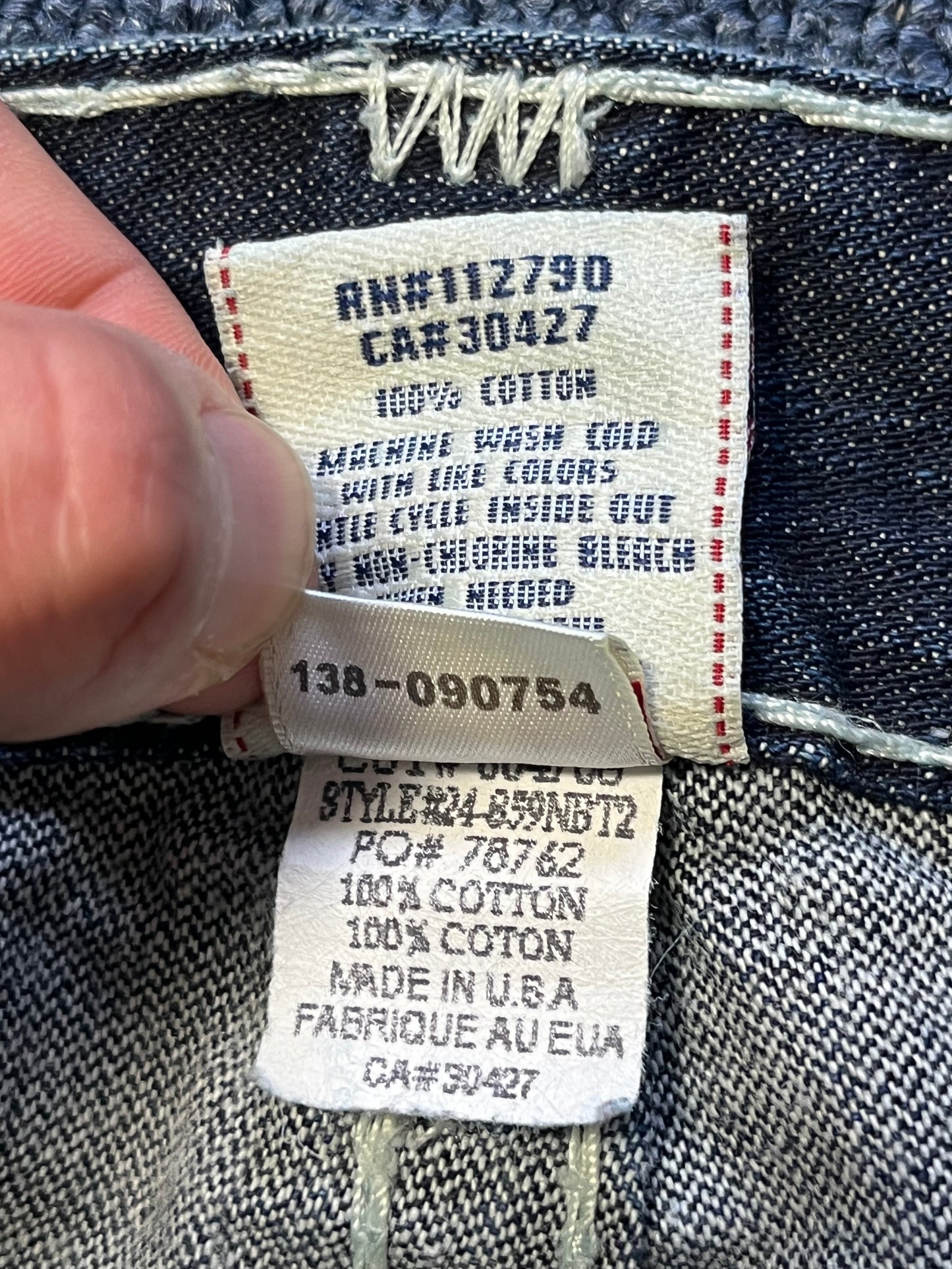 True Religion Ricky Super T baggy jeans (W38)