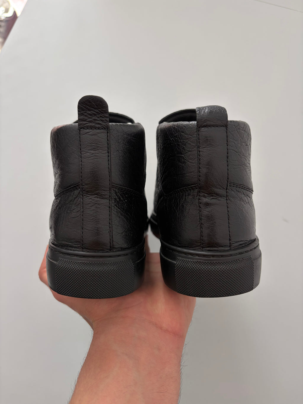 Balenciaga arena black high tops - eu 41 - black