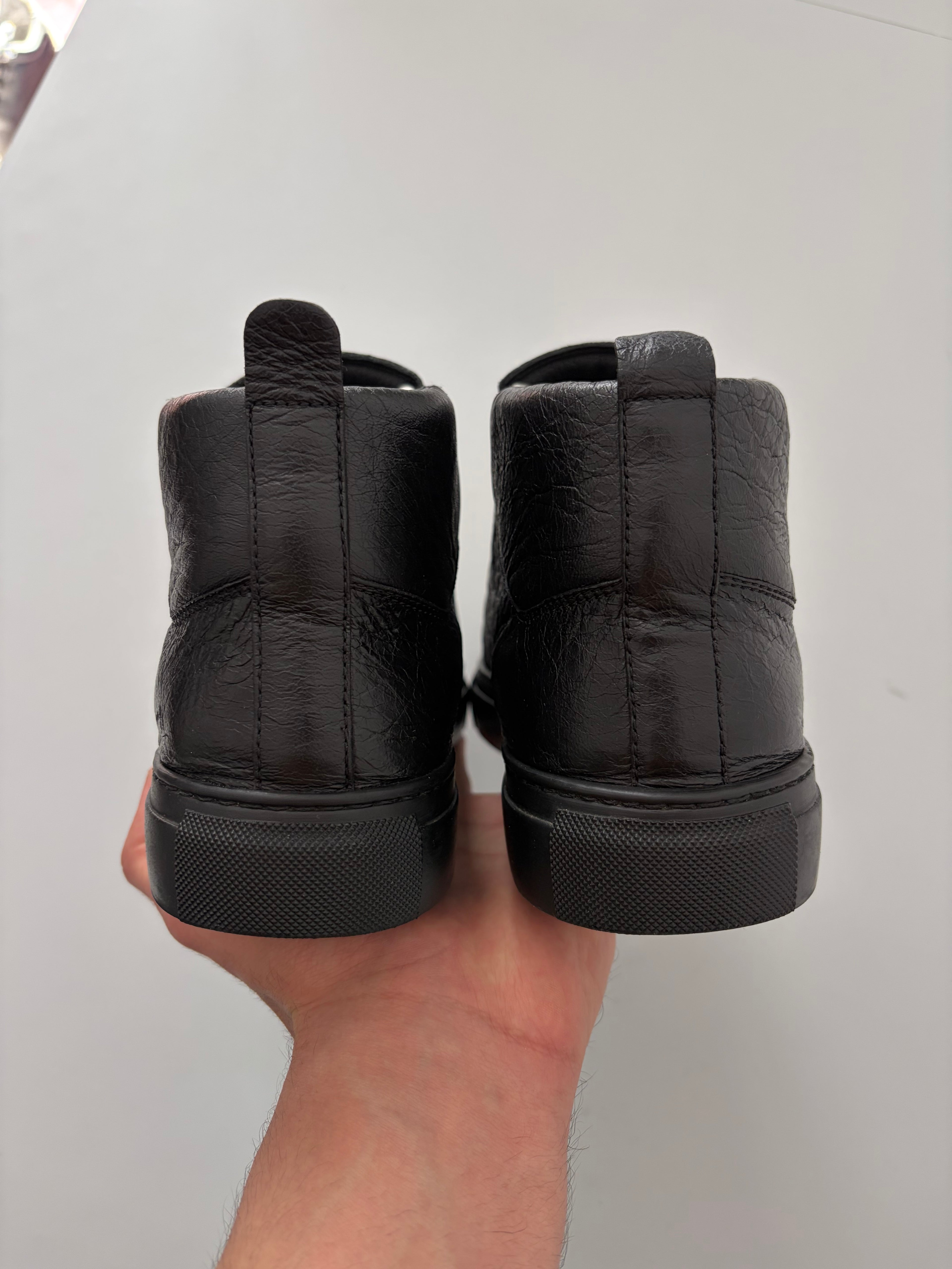Balenciaga arena black high tops - eu 41 - black