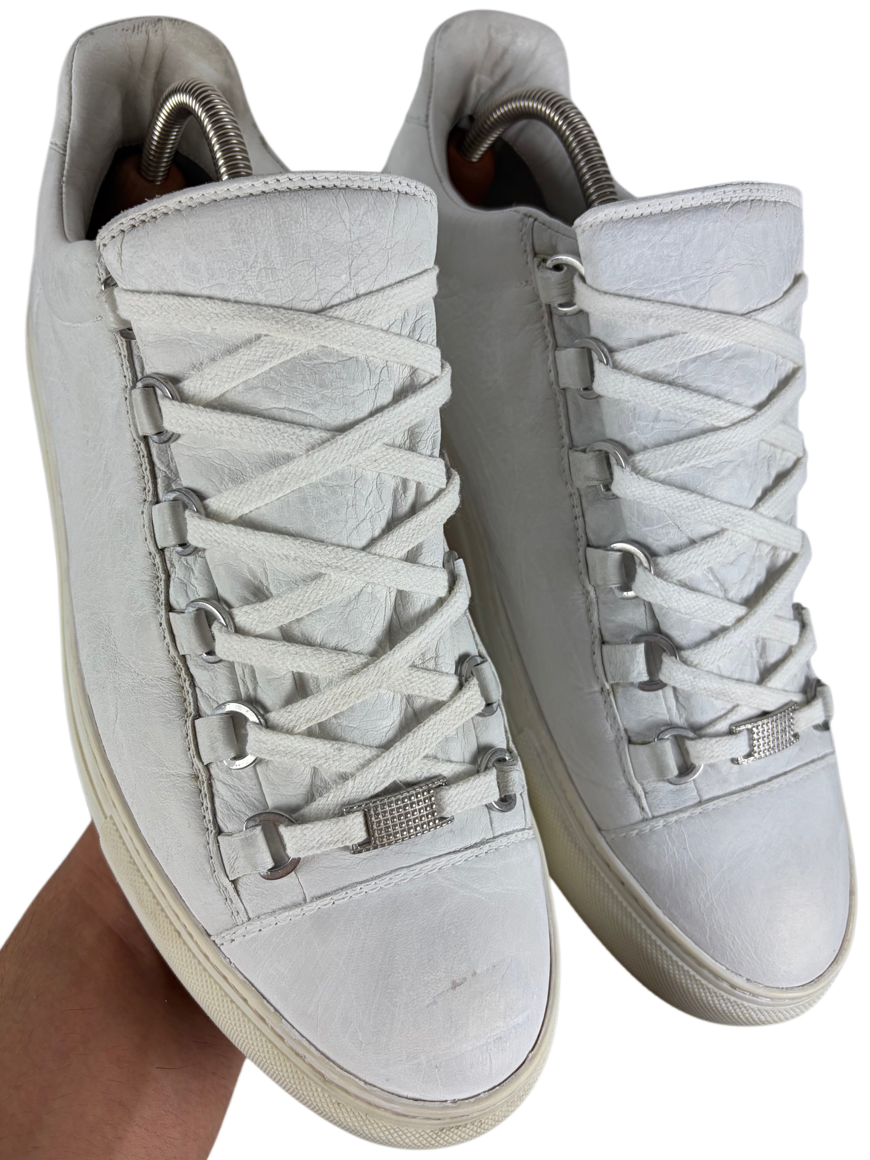 Balenciaga arena low - eu 41 / us 8 - white