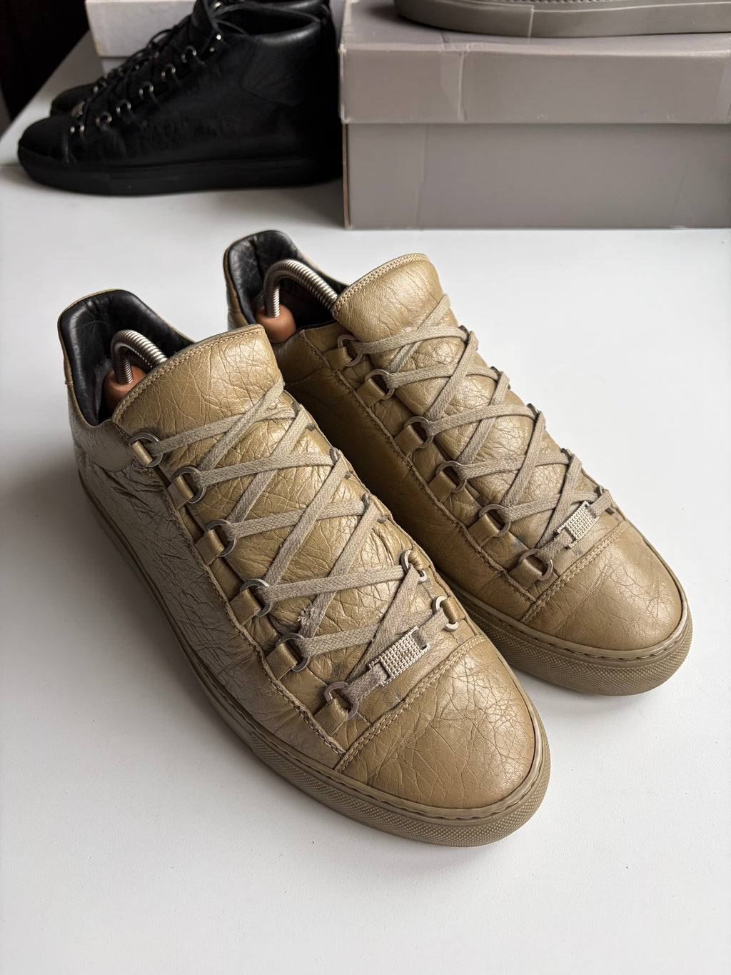 Balenciaga arena low - eu 44 - pistachio