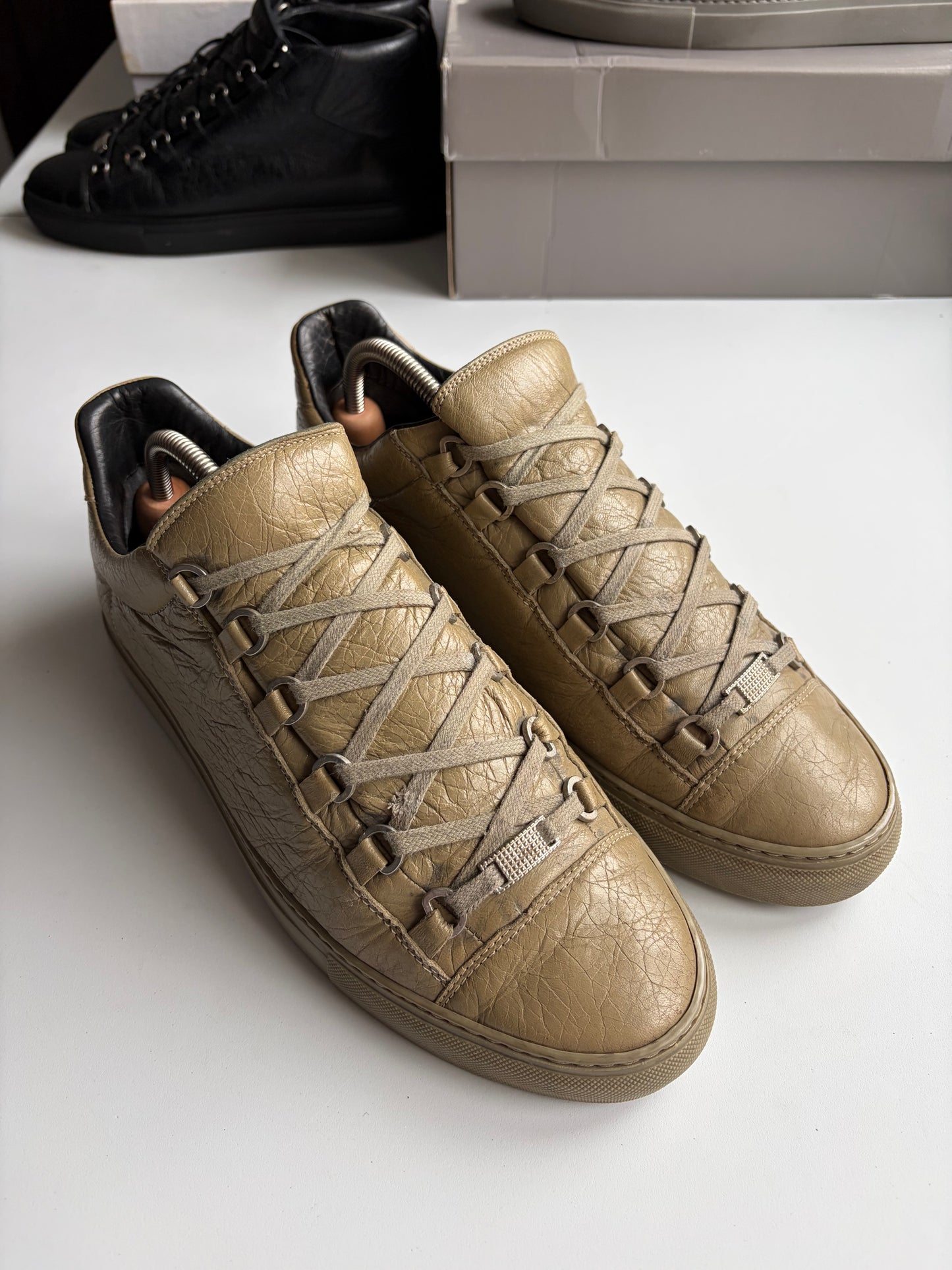 Balenciaga arena low - eu 44 - pistachio