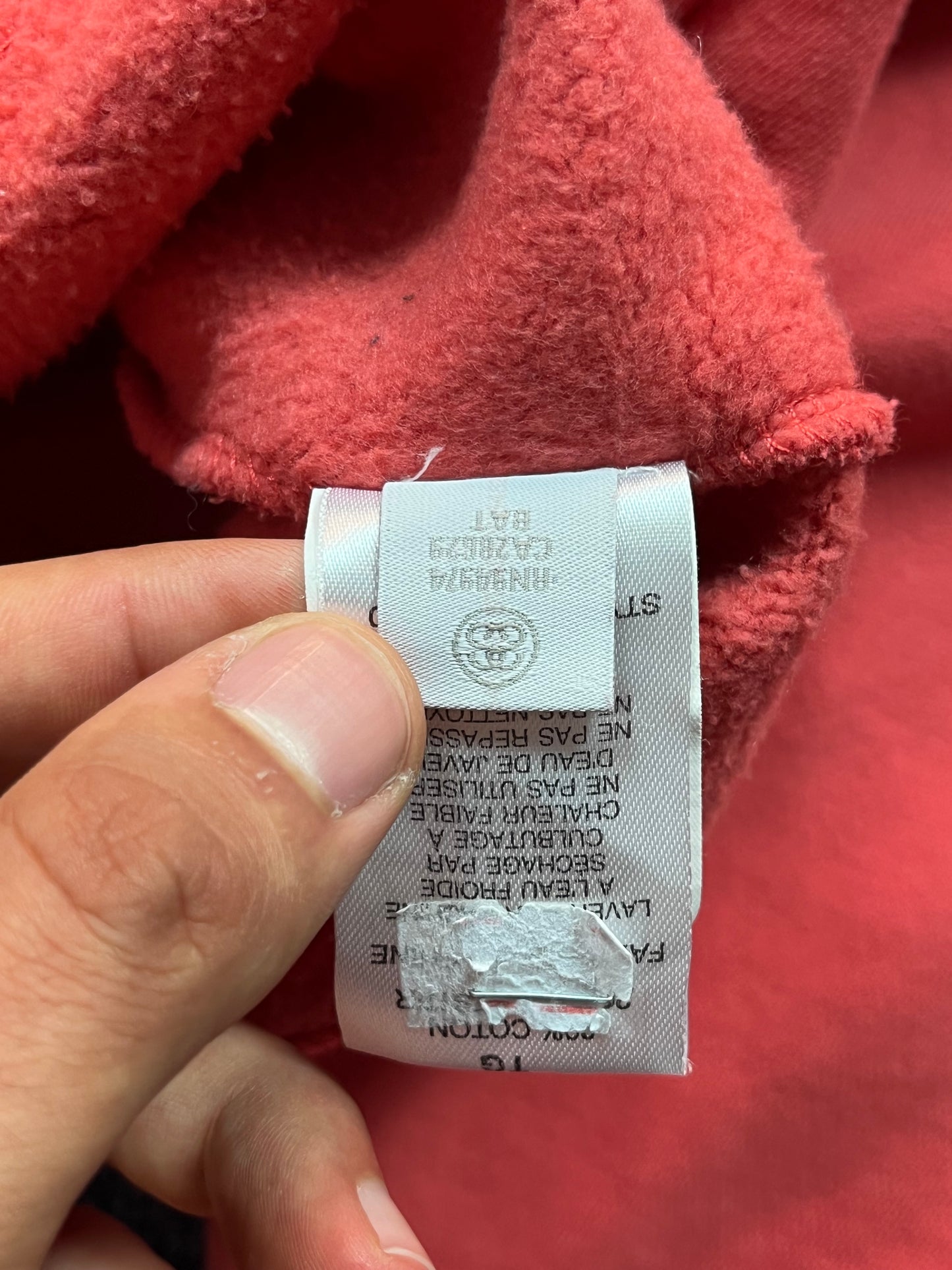 STUSSY ZIP UP HOODIE (XL)