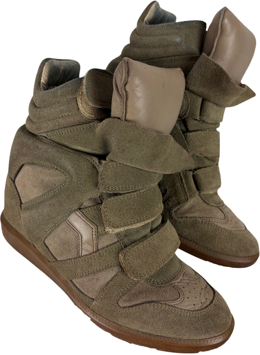 ISABEL MARANT Bekett wedge sneakers - eu 39